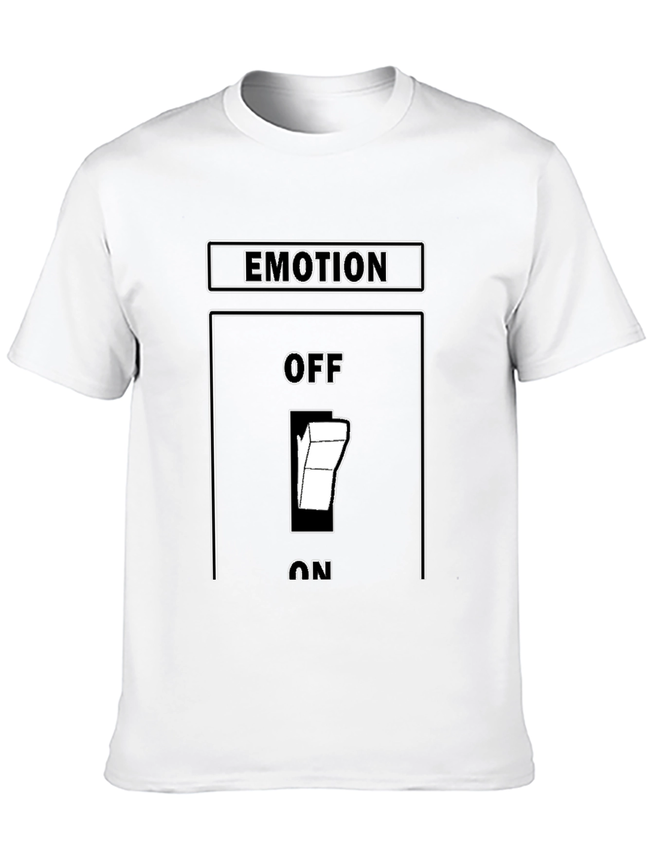 Black Emotion Switch T-Shirt - Funny Graphic Tee view 10