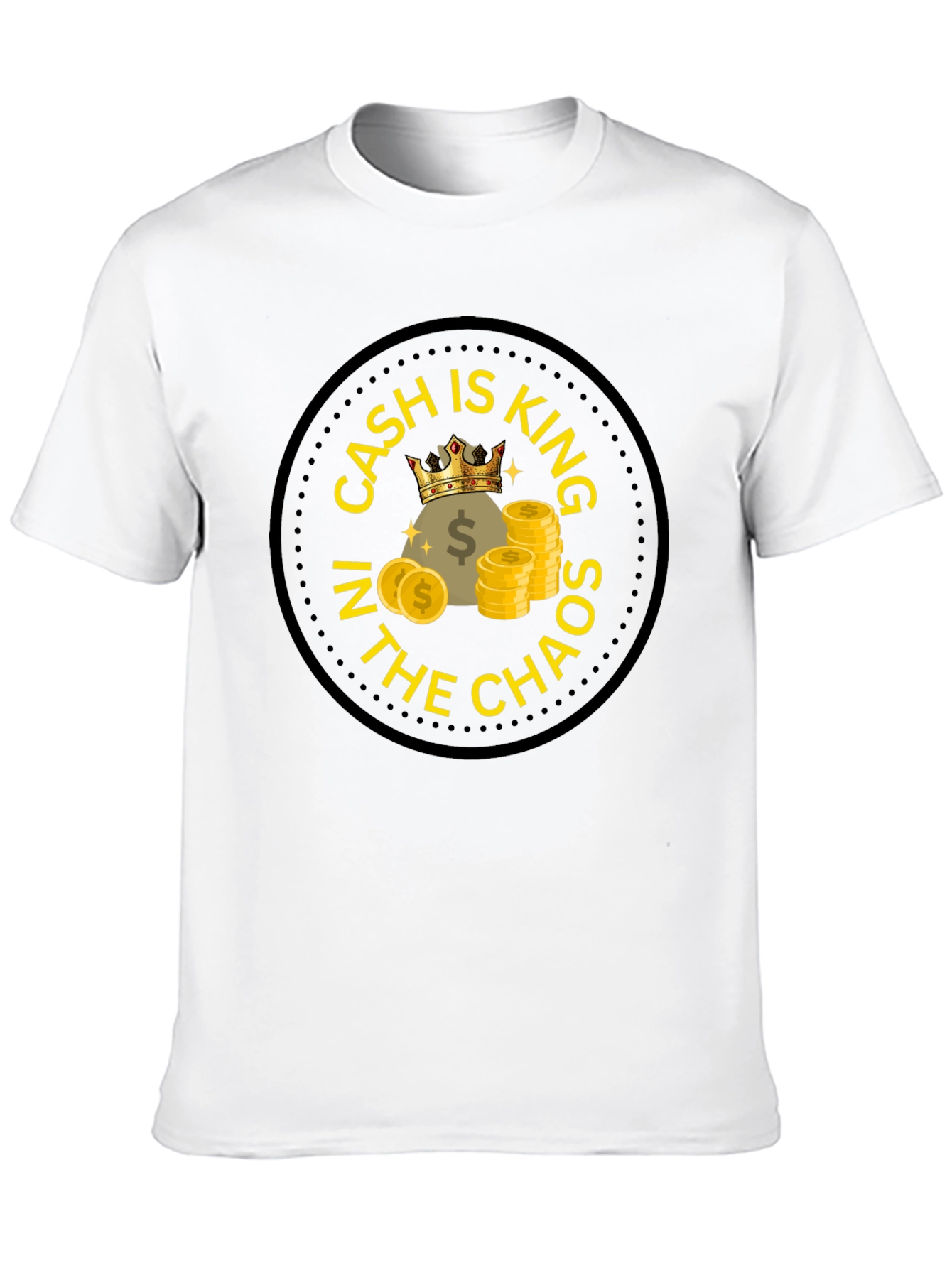 Black Cash is King T-Shirt view 10
