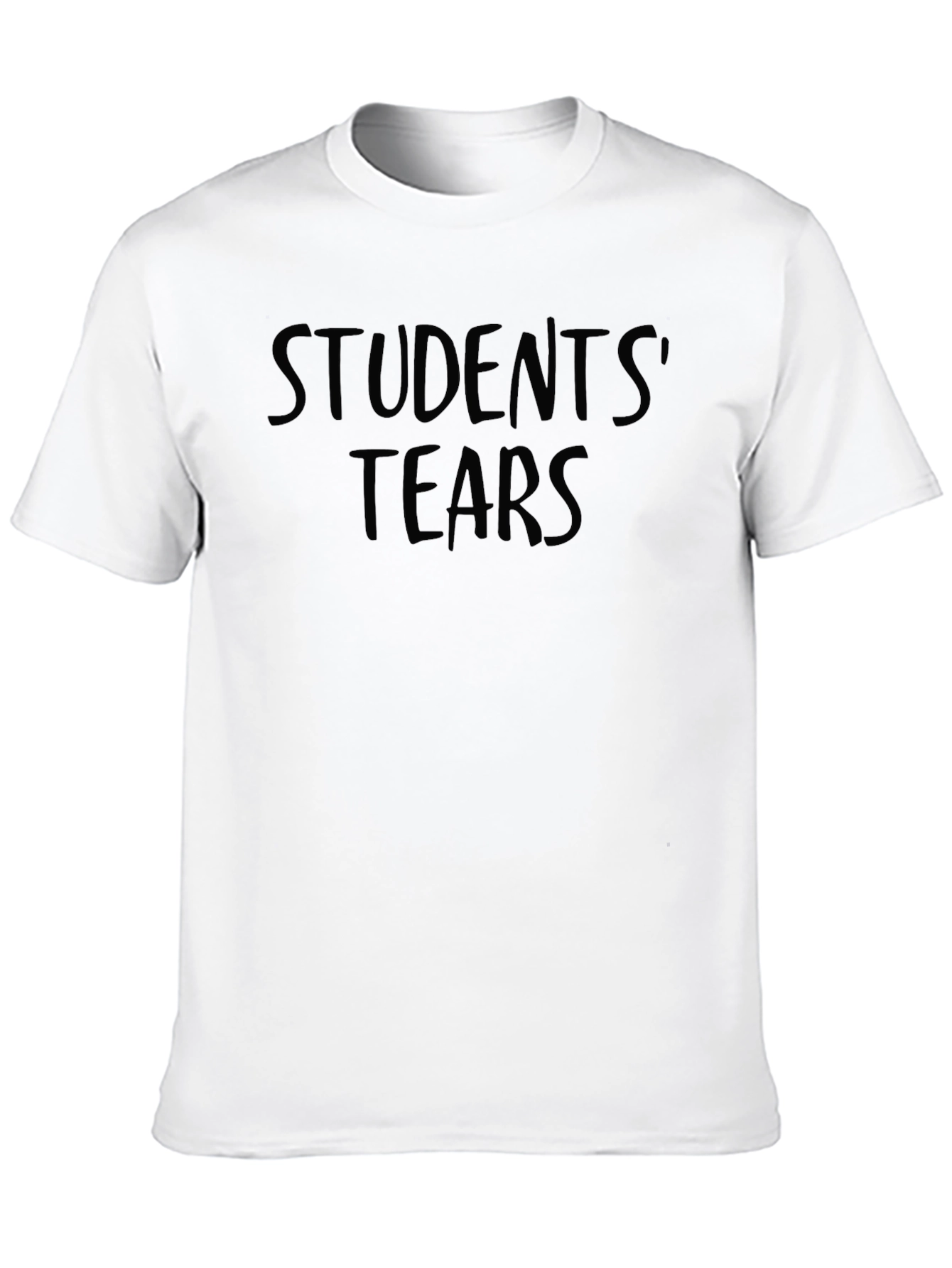 Black Students' Tears Black Graphic Tee view 10