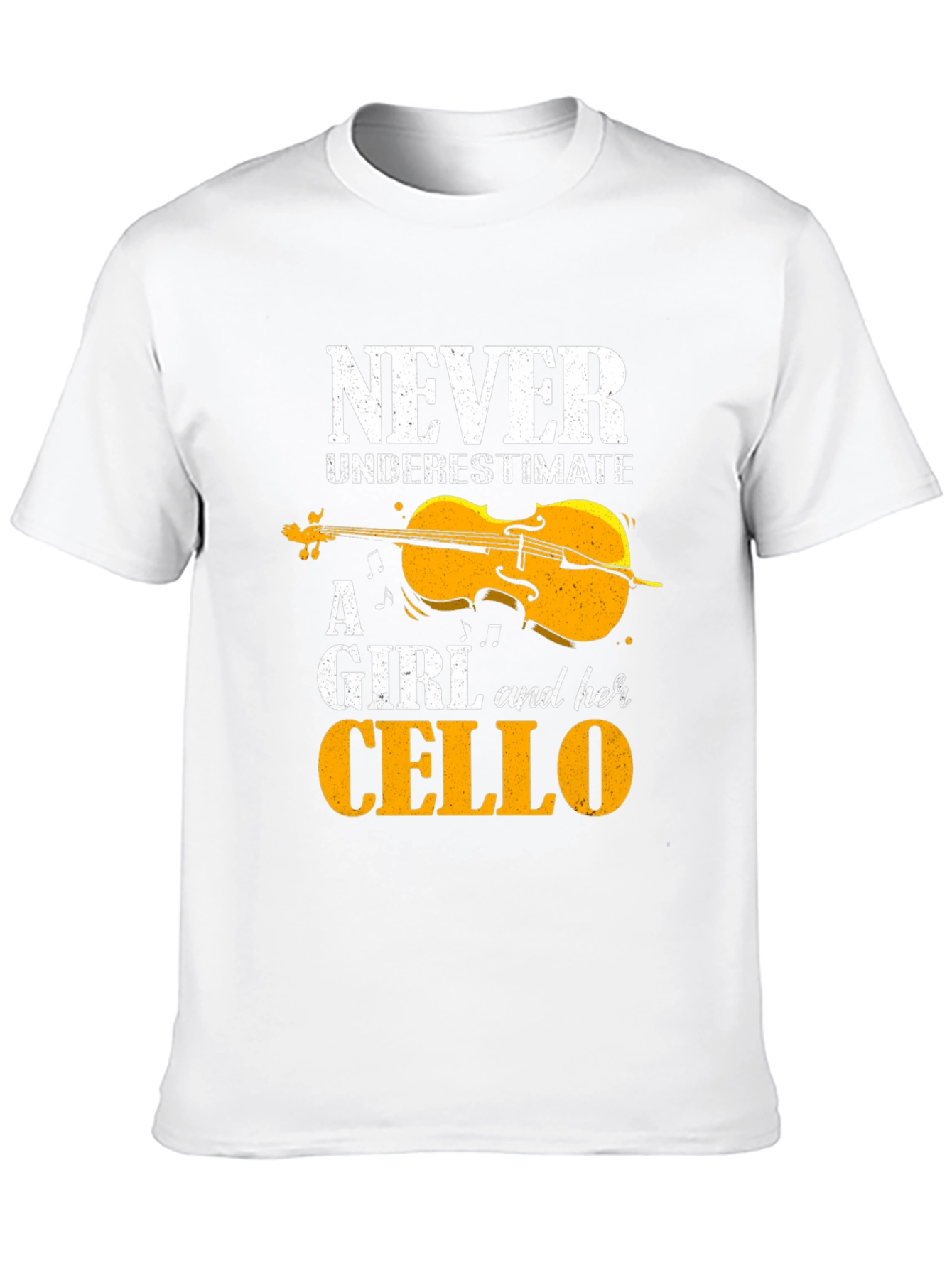 Black Never Underestimate A Girl And Her Cello T-Shirt view 10