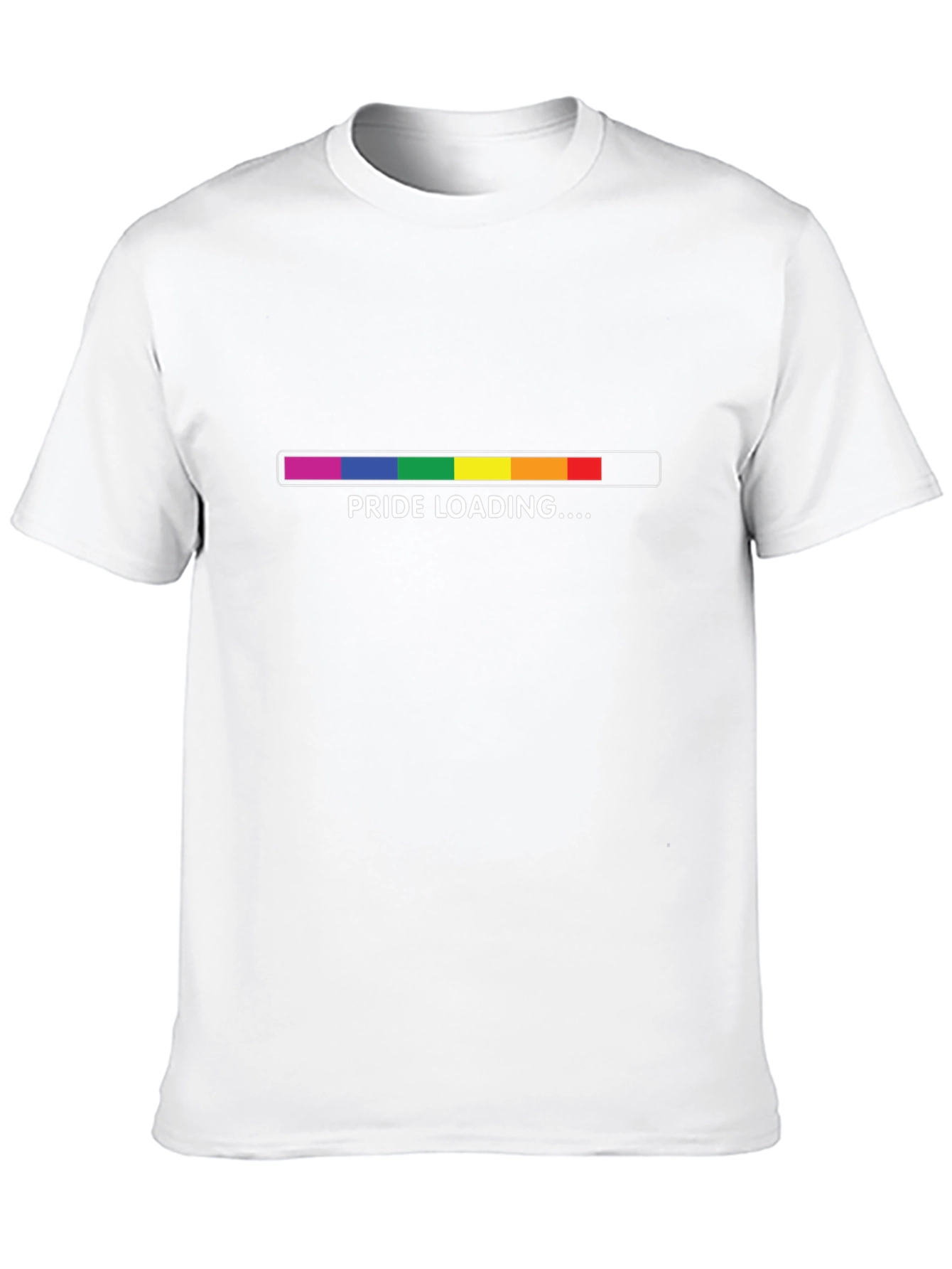 Black Pride Loading T-Shirt - Black Cotton Blend view 10
