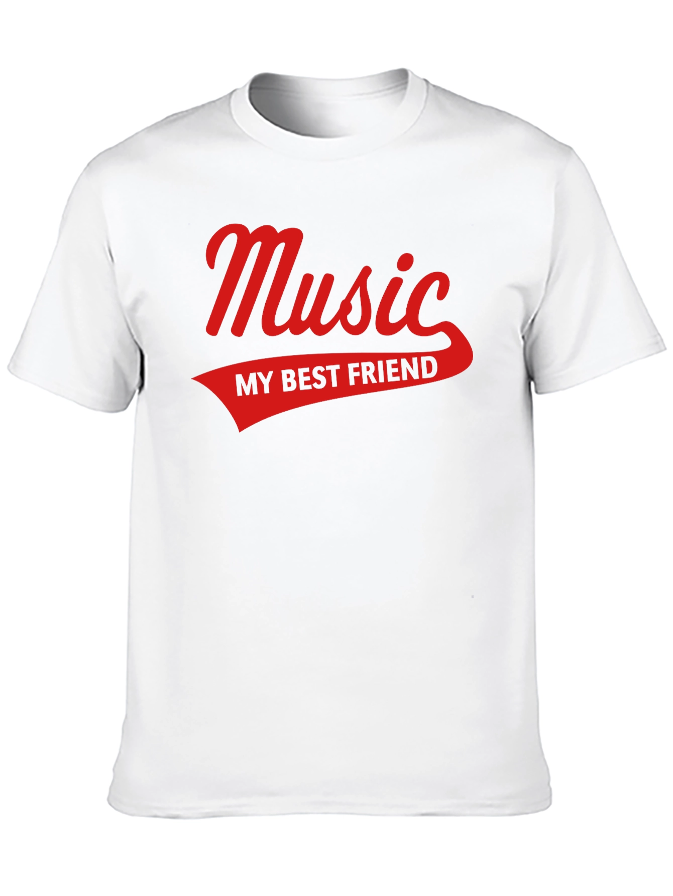 Black Music My Best Friend Black T-Shirt view 10