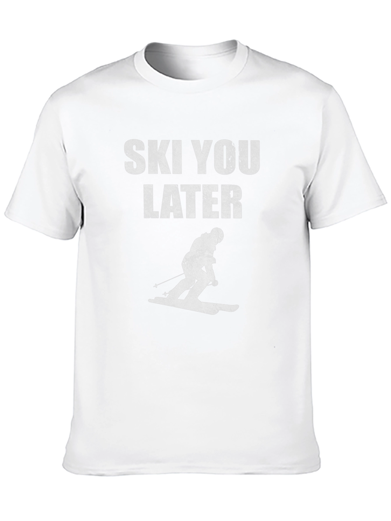 Black Ski You Later Graphic T-Shirt view 10