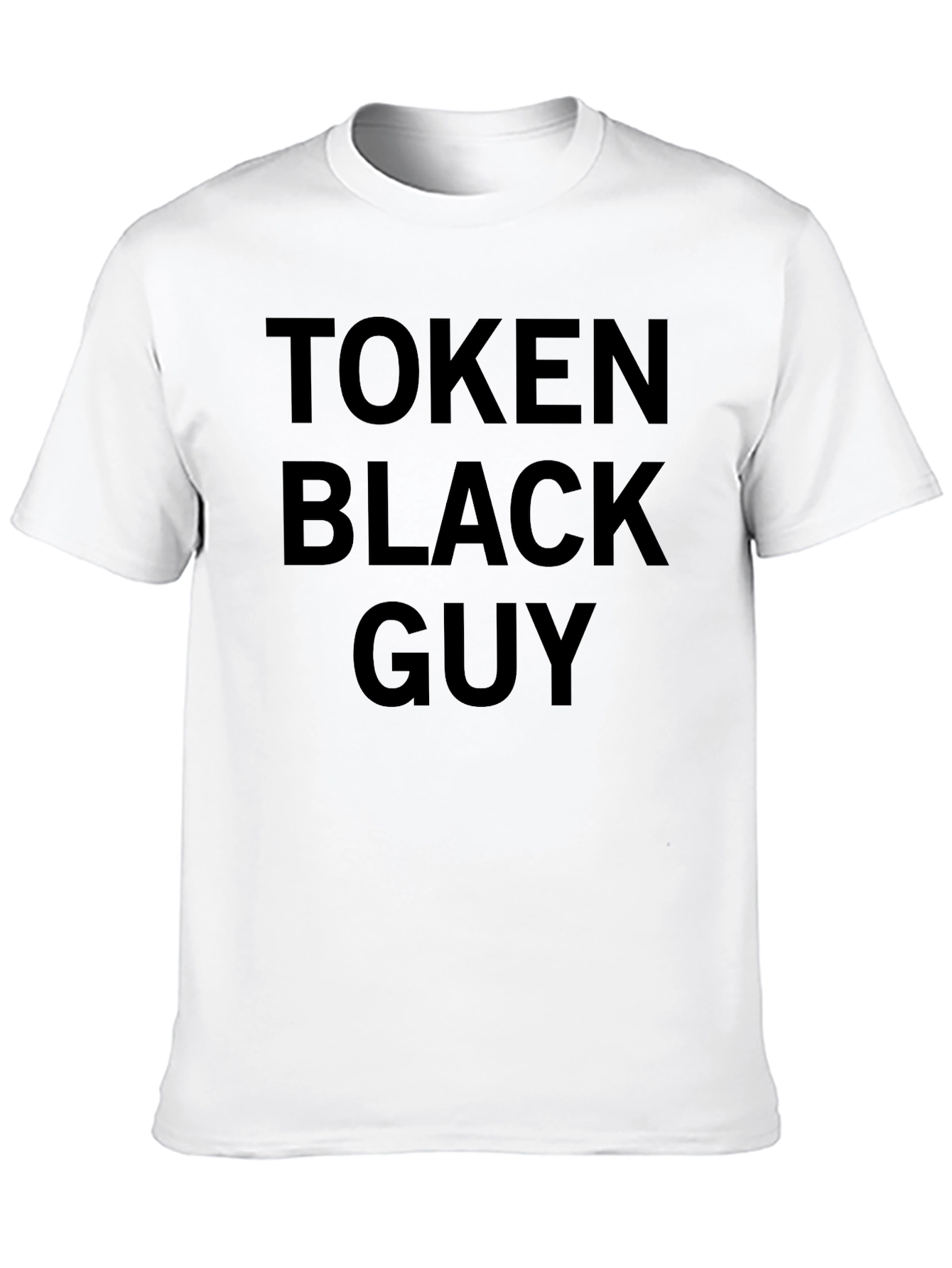 Black Token Black Guy Graphic Tee view 10