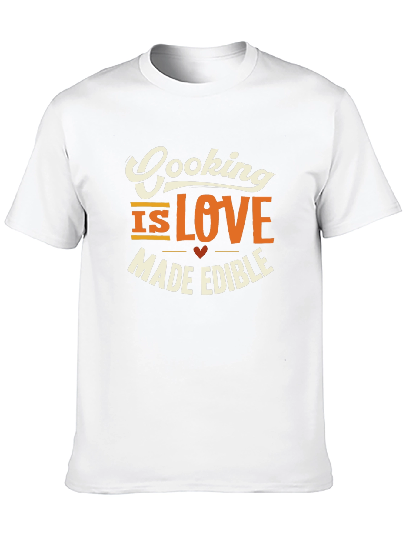Black Cooking is Love Made Edible Graphic T-Shirt view 10
