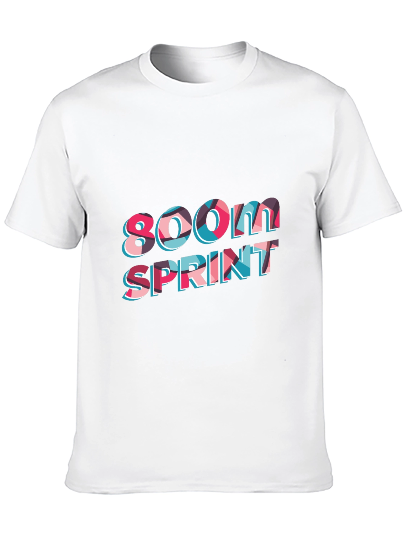 Black 800M Sprint Black T-Shirt view 10