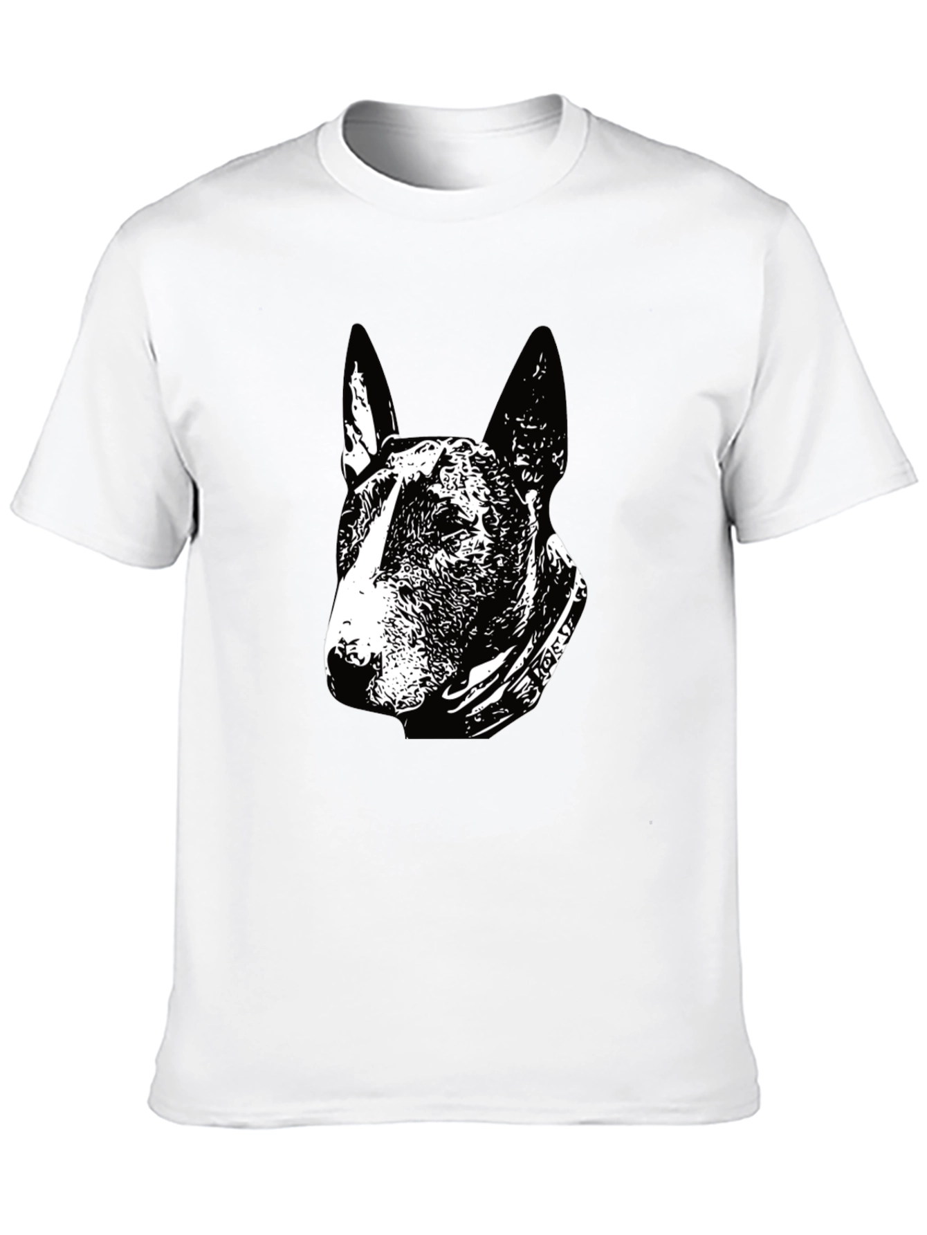 Black Dog Lover's Black Graphic T-Shirt view 10