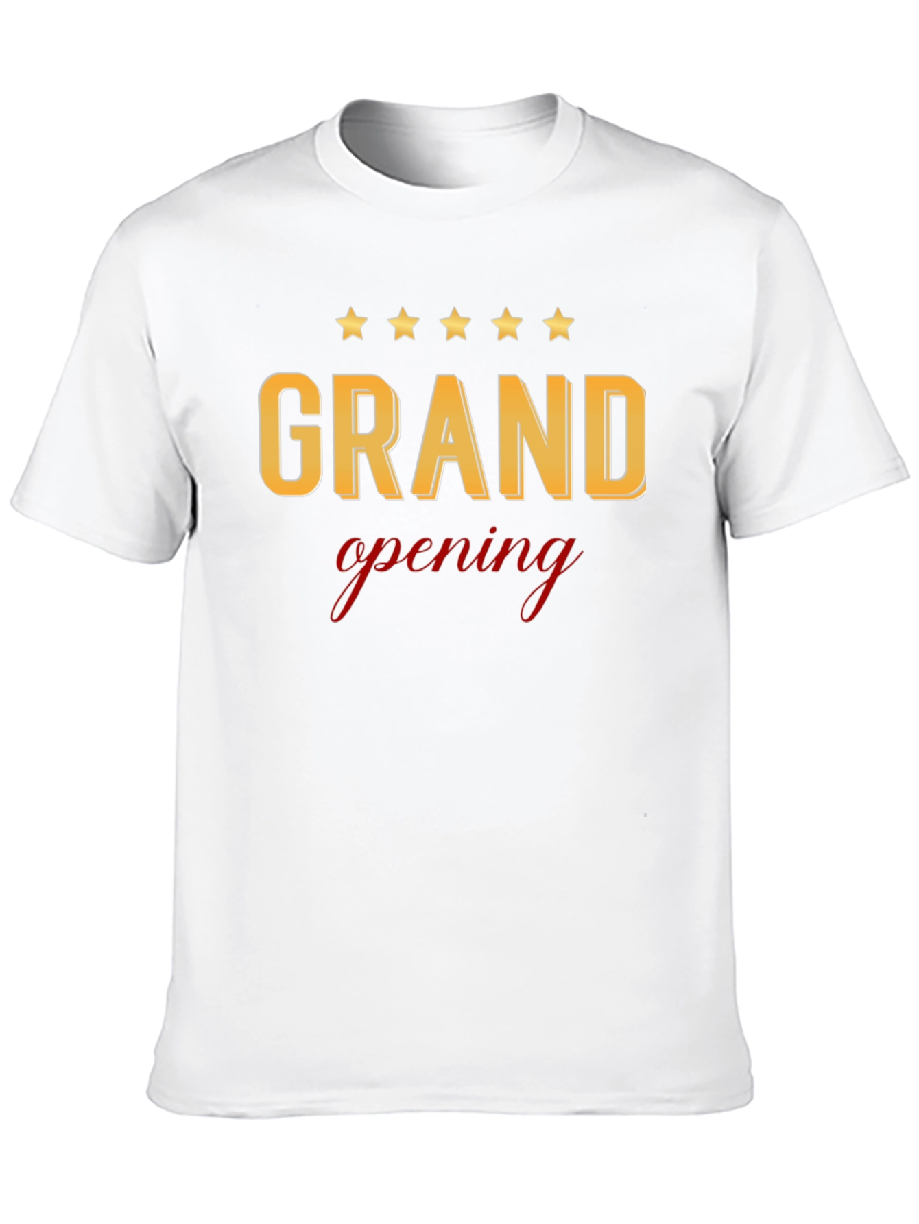 Black Grand Opening Celebration T-Shirt view 10