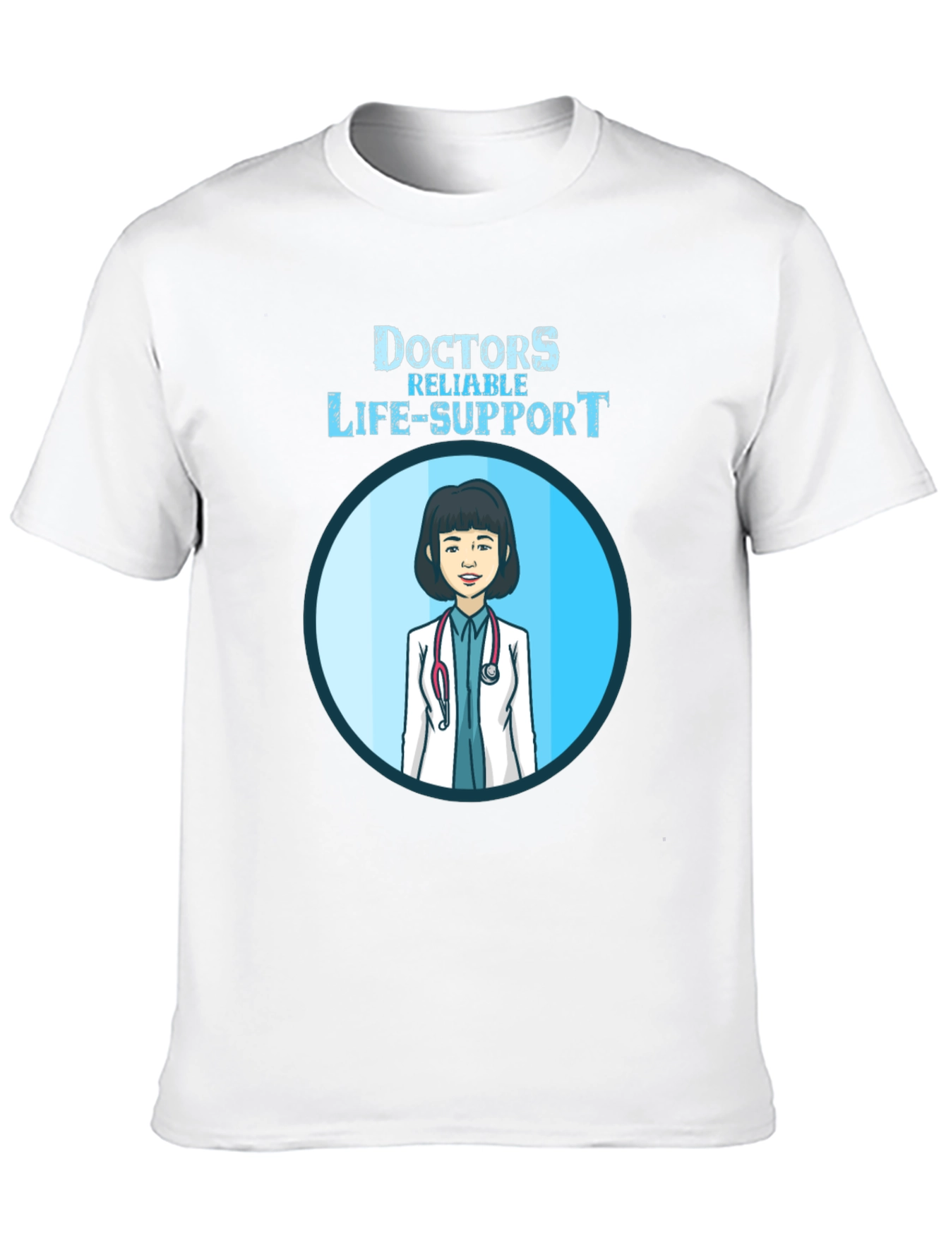 Black Doctors Reliable Life-Support T-Shirt view 10