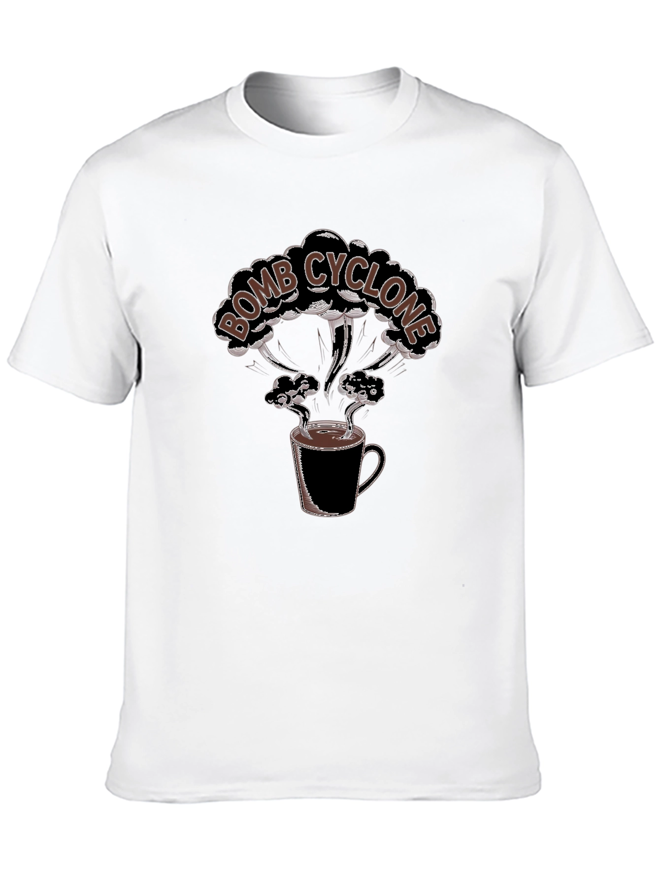 Black Bomb Cyclone Coffee T-Shirt view 10