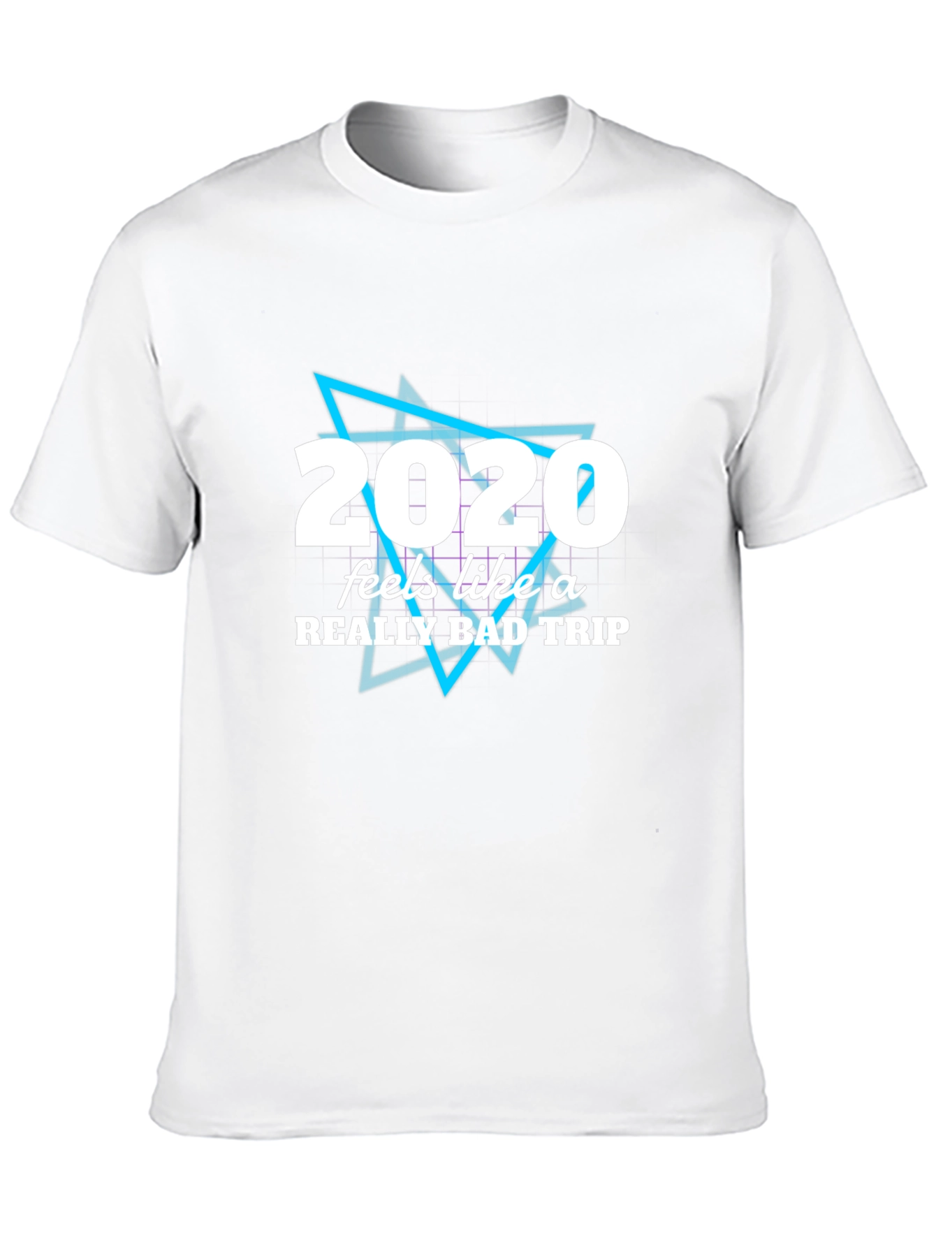 Black 2020 Bad Trip Graphic Tee - Men's Black T-Shirt view 10