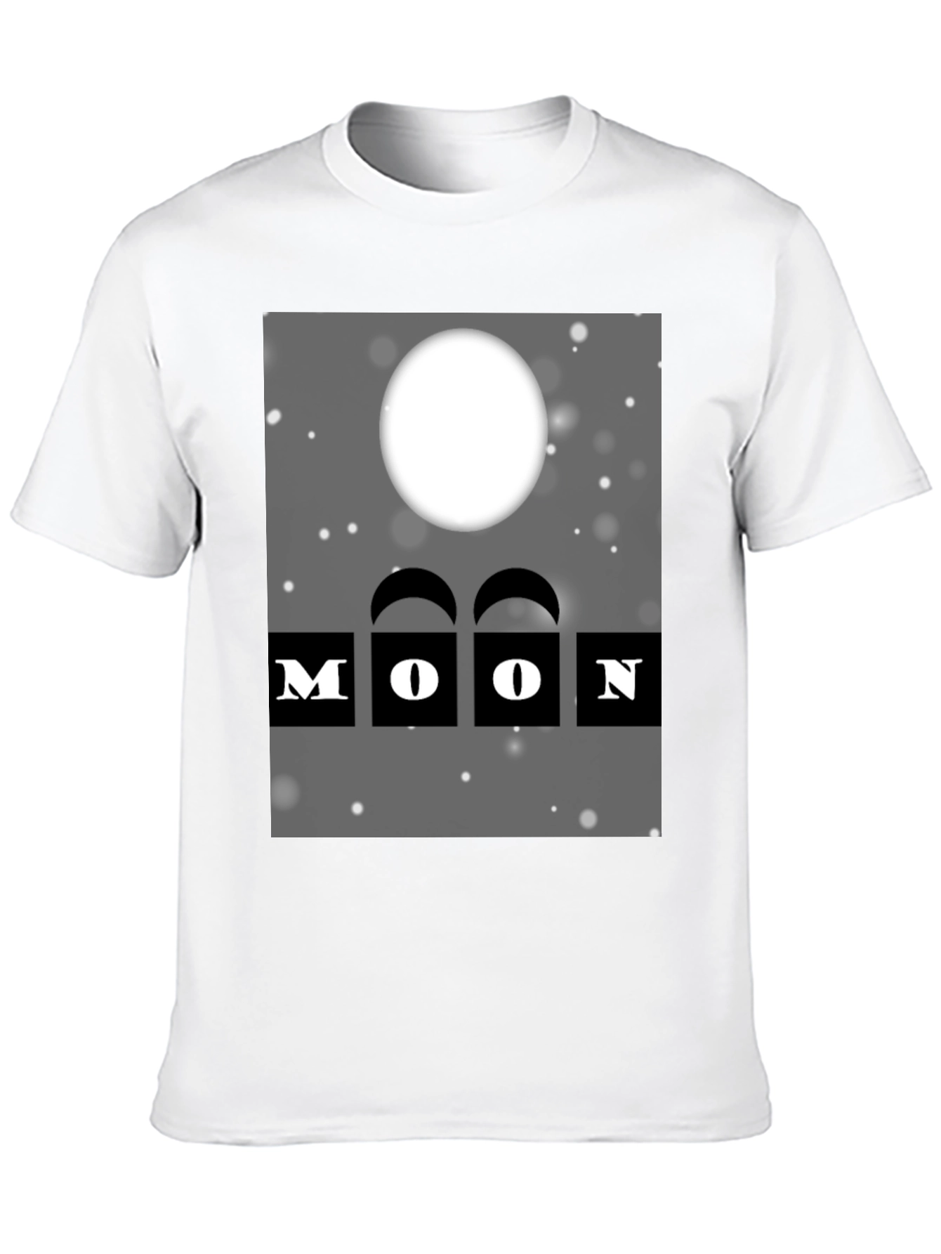Black Moon Graphic Black T-Shirt view 10
