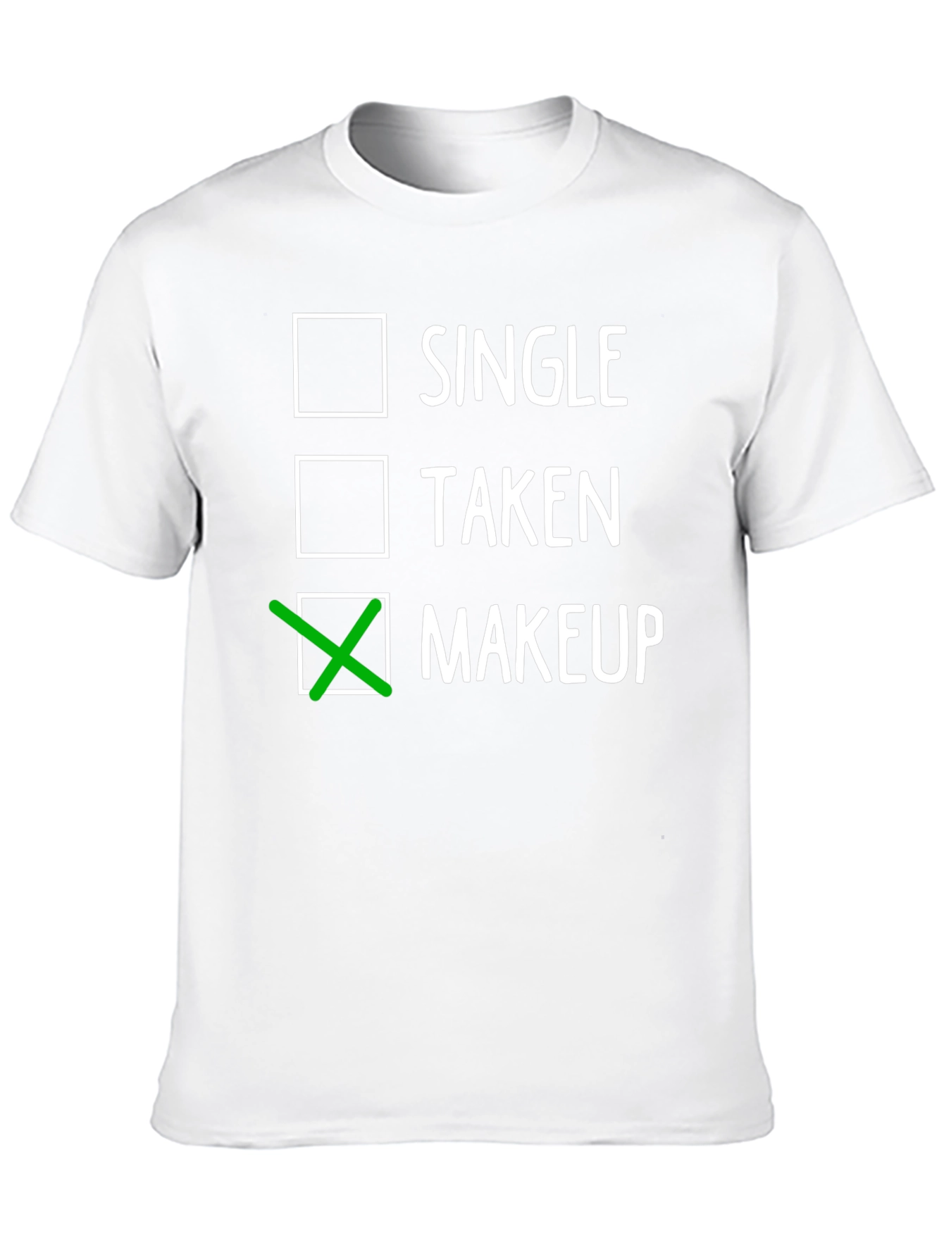Black Makeup Obsessed T-Shirt - Single Taken Makeup view 10