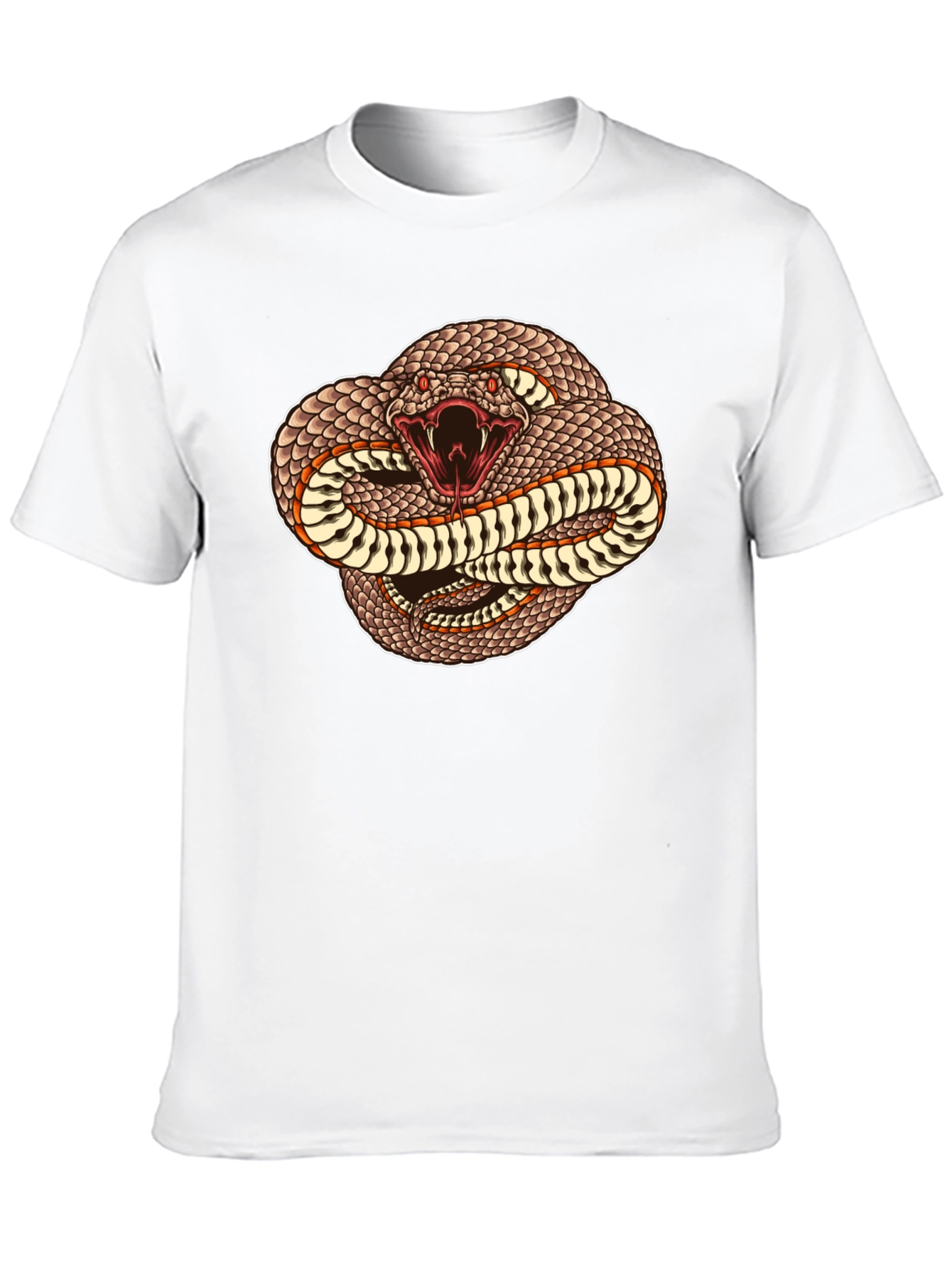 Black Snake Graphic T-Shirt - Black view 10