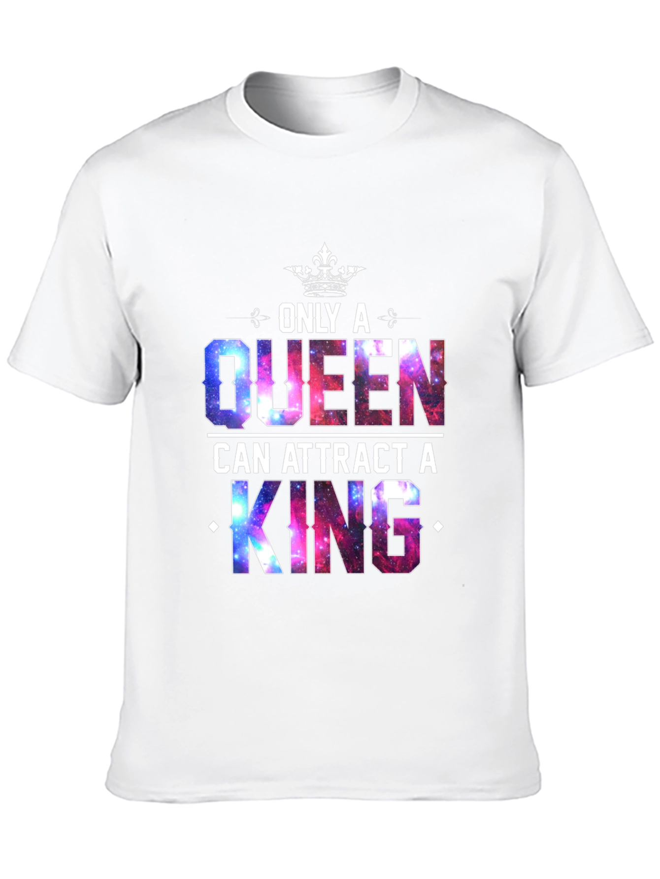Black Queen & King Graphic T-Shirt view 10