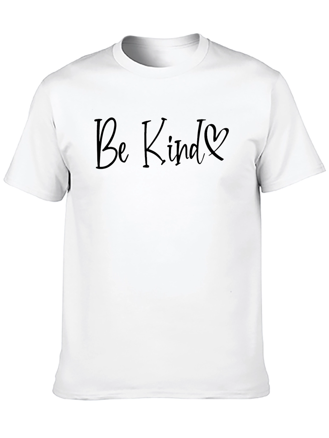 Black Be Kind Graphic Tee - Classic Comfort Fit view 10