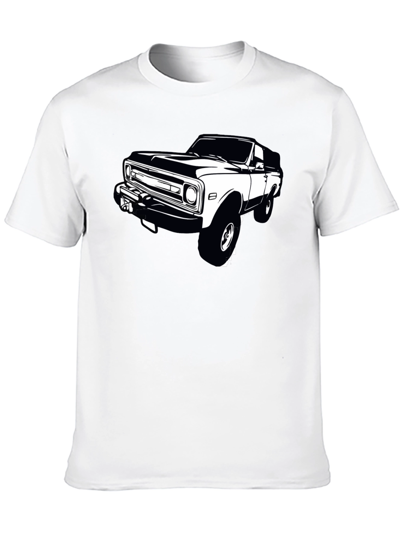 Black Classic Truck Graphic Tee - Black view 10