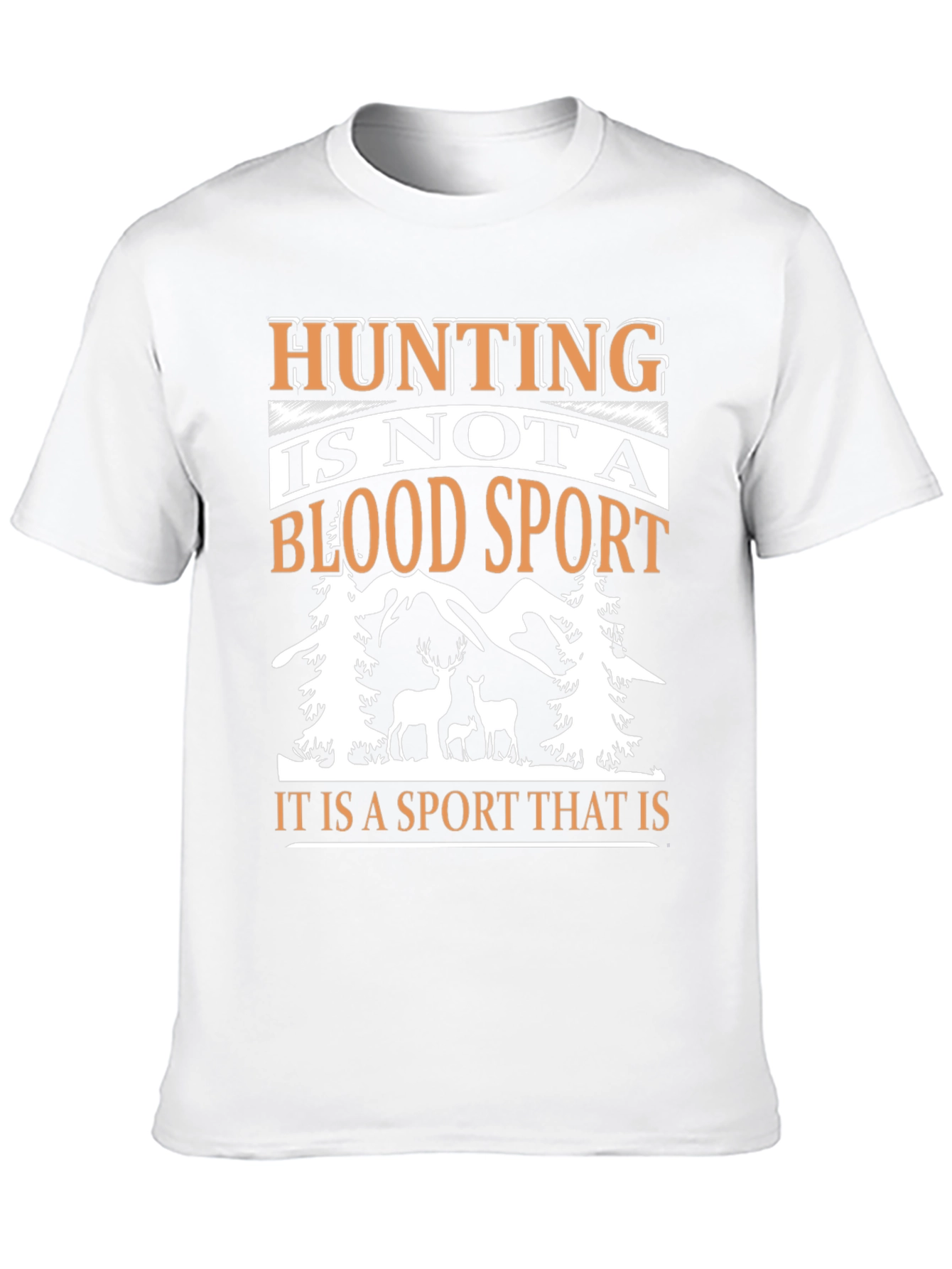 Black Hunting Is Not A Blood Sport Graphic Tee view 10