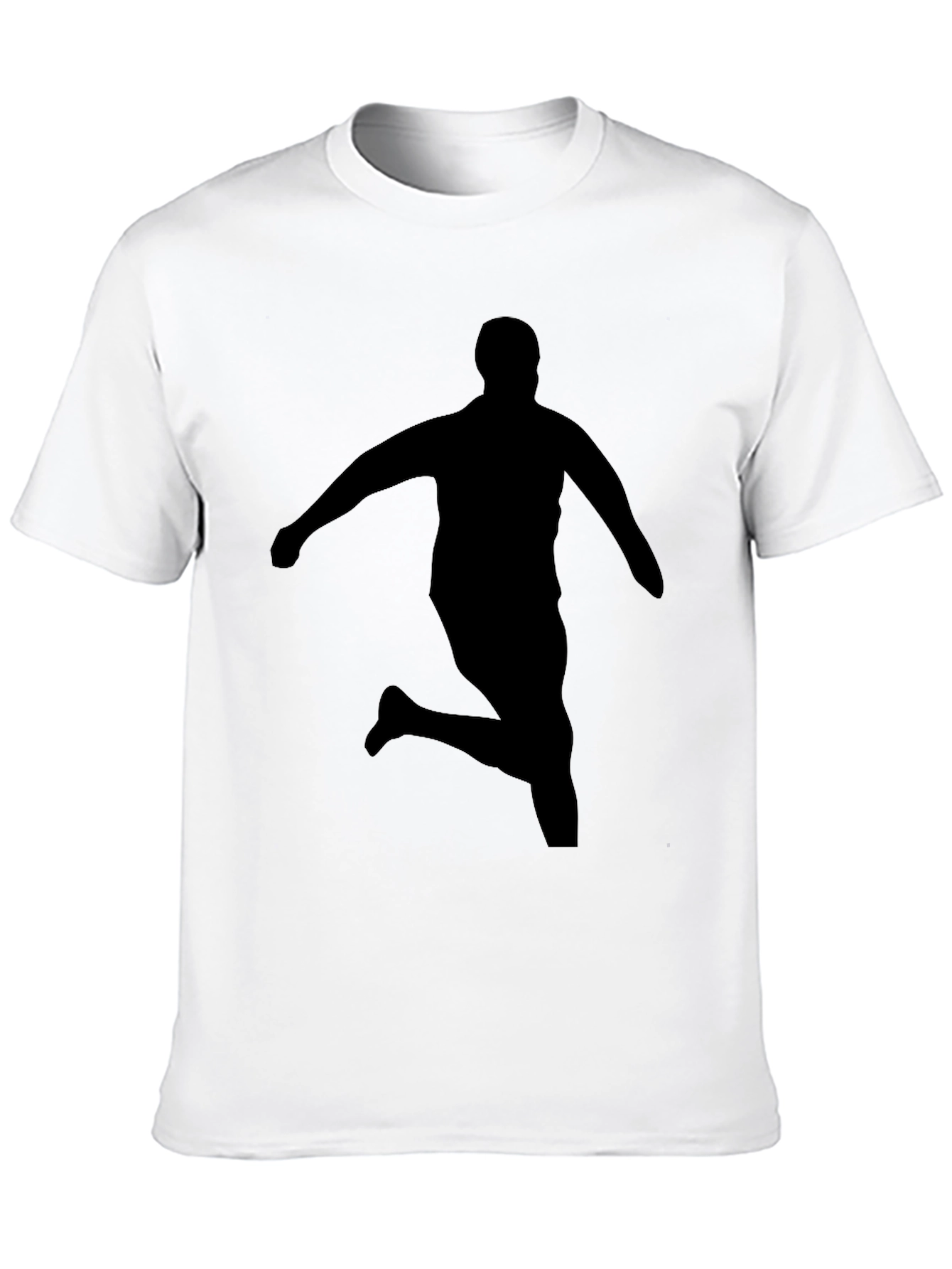 Black Silhouette Runner Black T-Shirt view 10