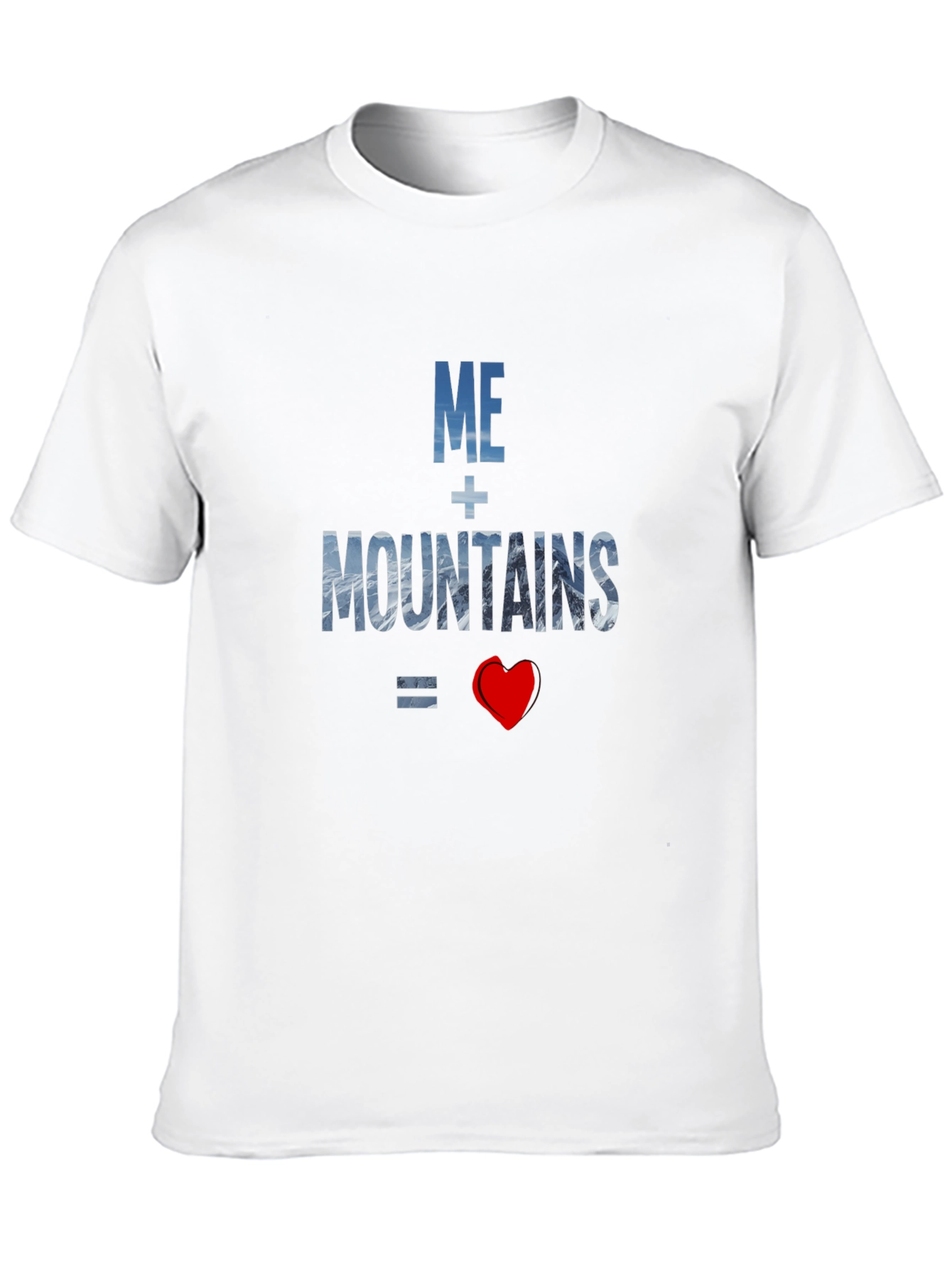 Black Me + Mountains = Love Graphic Tee view 10