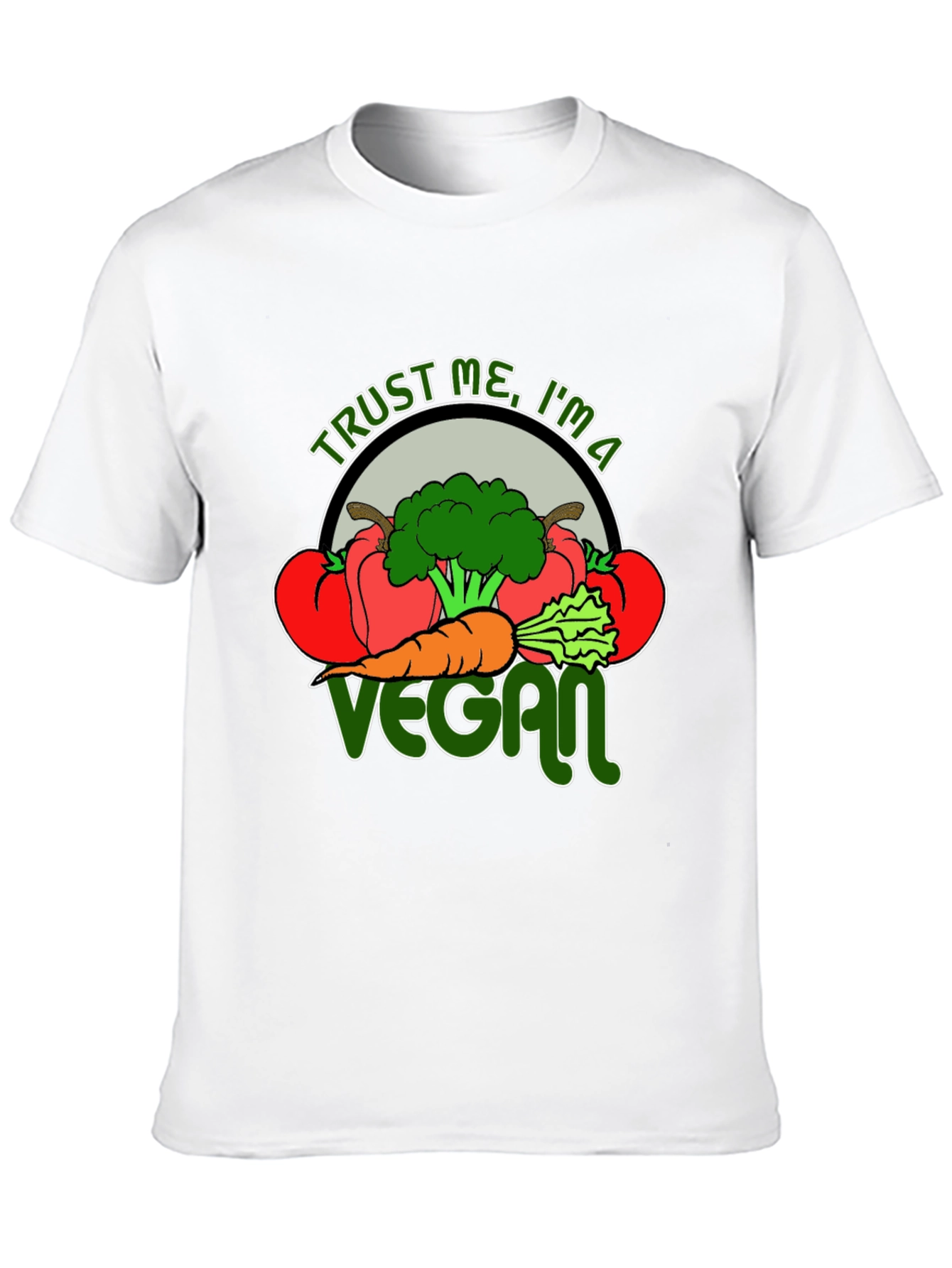 Trust Me I'm A Vegan Graphic T-Shirt - 10