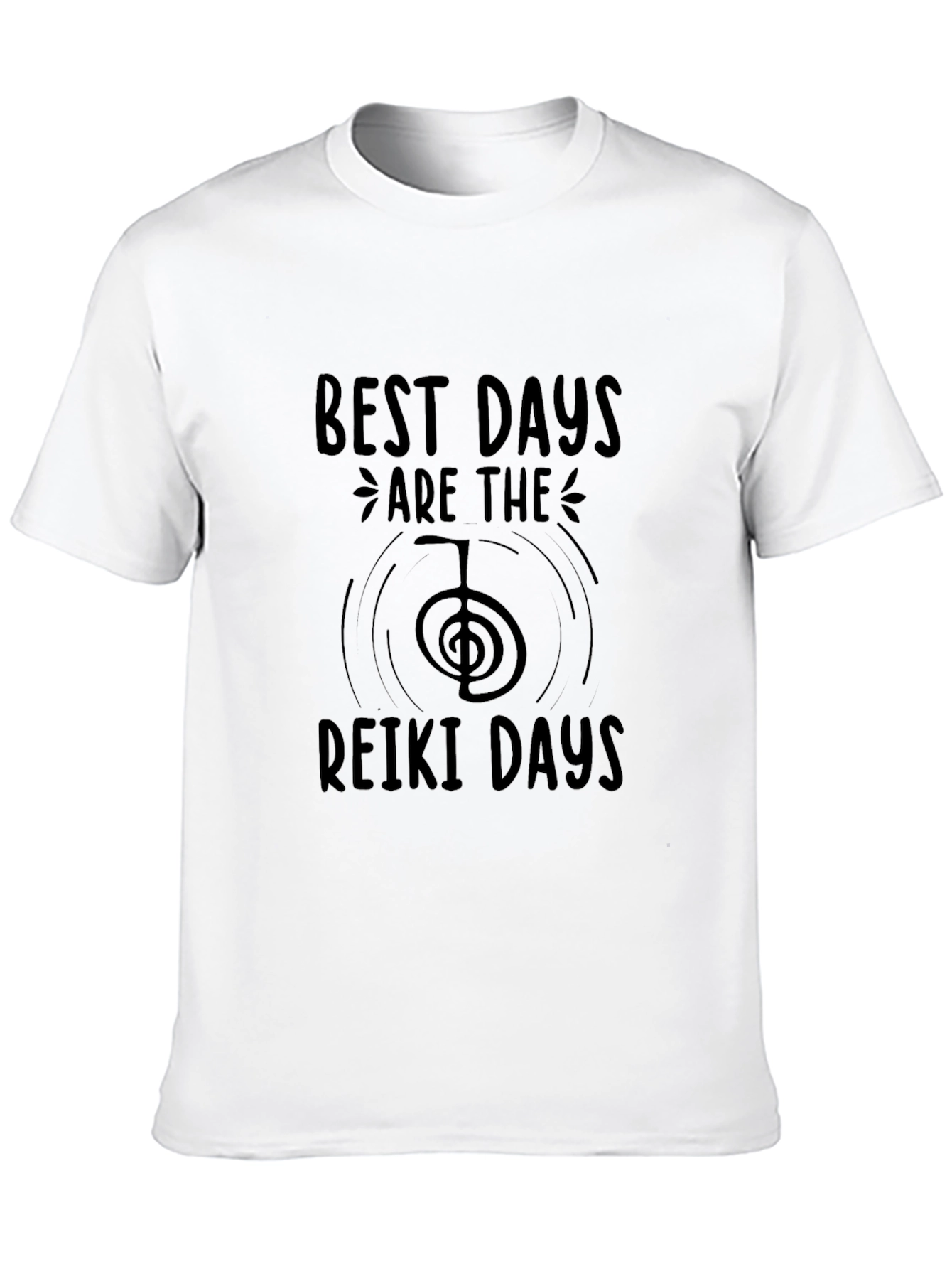 Best Reiki Days Black T-Shirt - 10
