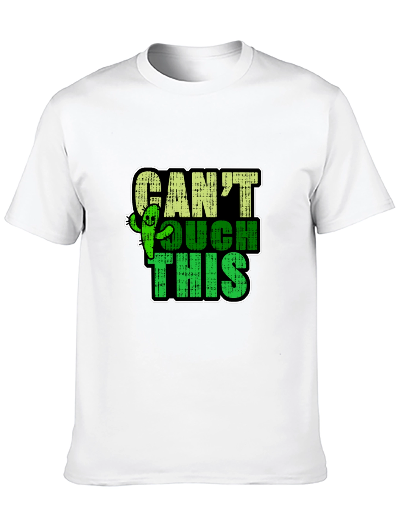 Black Can't Touch This Cactus Graphic T-Shirt view 10
