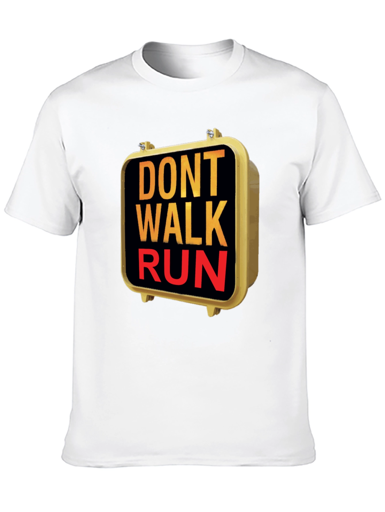 Black Don't Walk Run Graphic Tee view 10