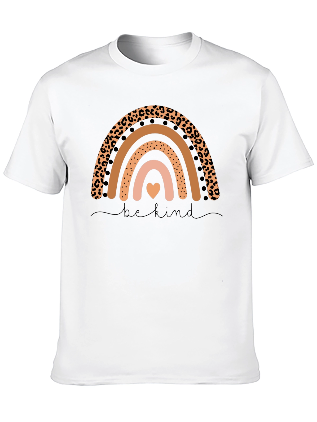 Black Be Kind Rainbow Graphic Tee - Stylish & Comfy view 10