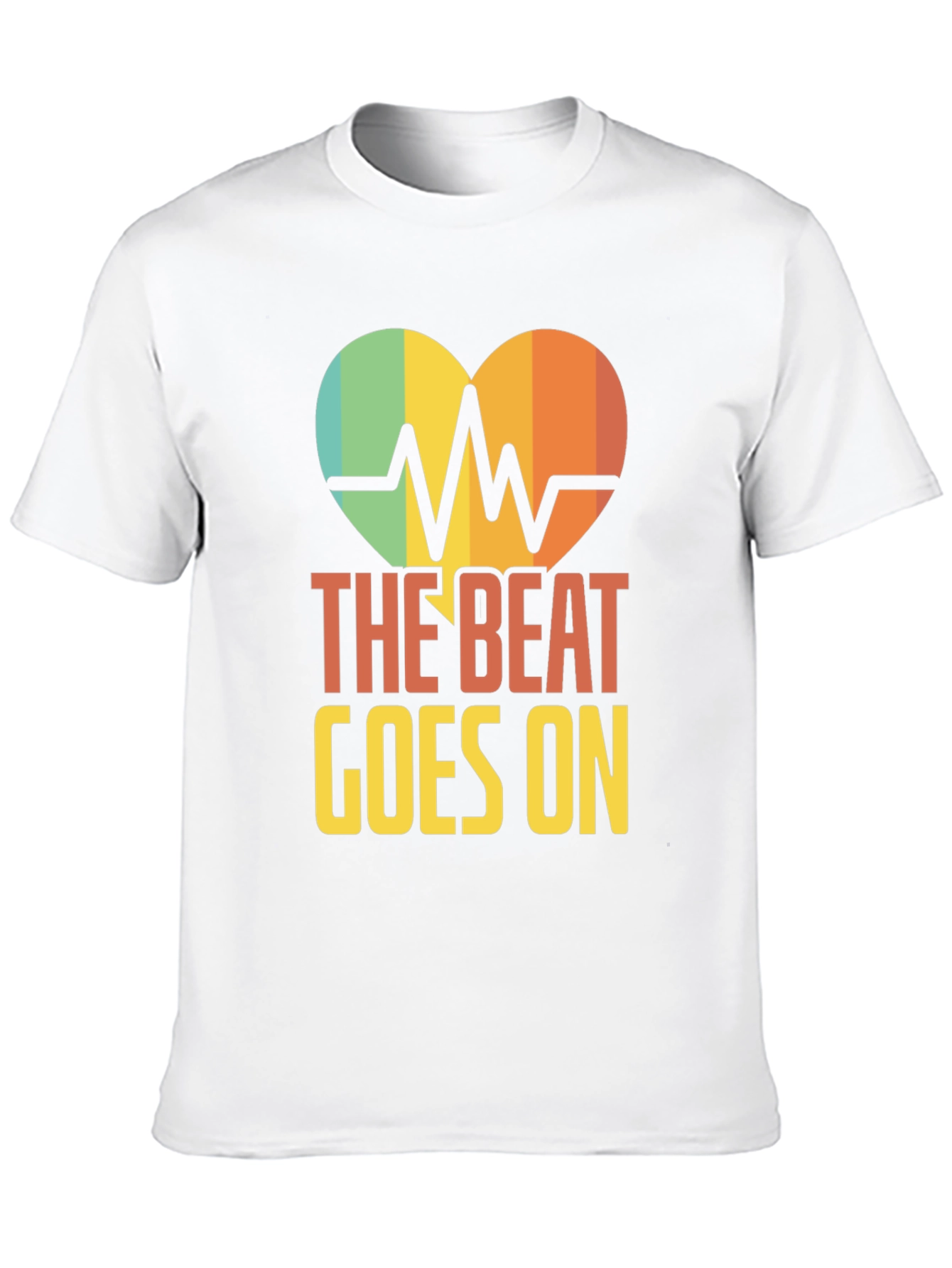 Black The Beat Goes On Graphic Tee view 10