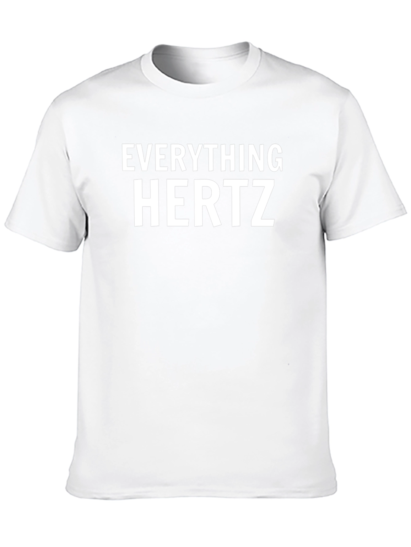 Black Everything Hertz Graphic Tee - Unisex view 10