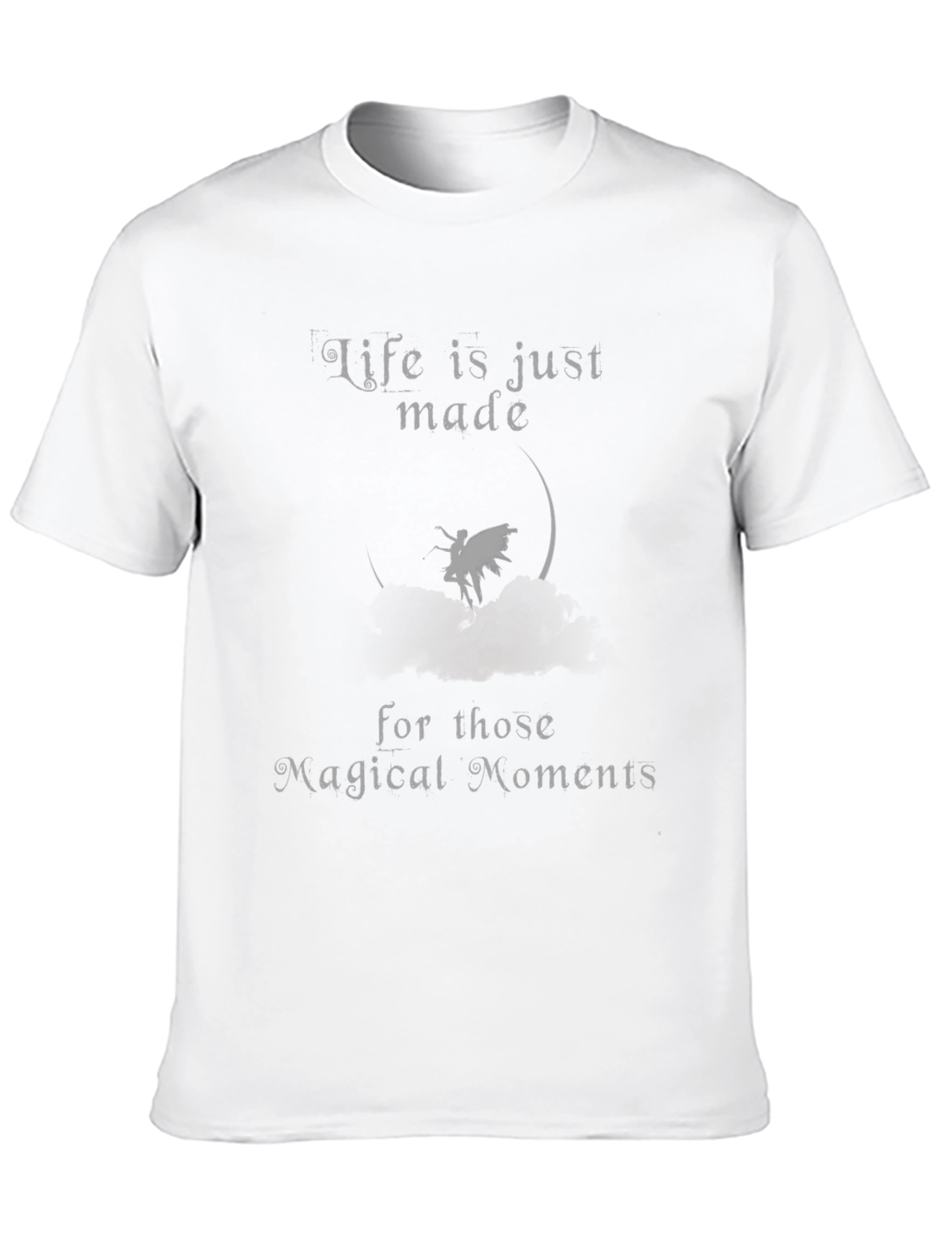 Black Magical Moments Graphic Tee - Soft Cotton T-Shirt view 10