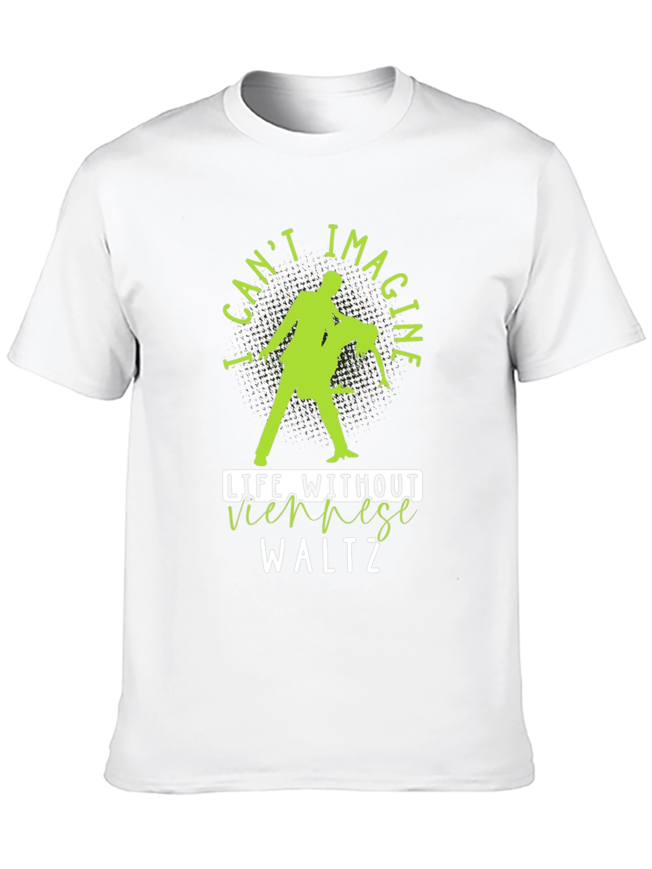 Black Viennese Waltz T-Shirt - Dance Lovers Tee view 10