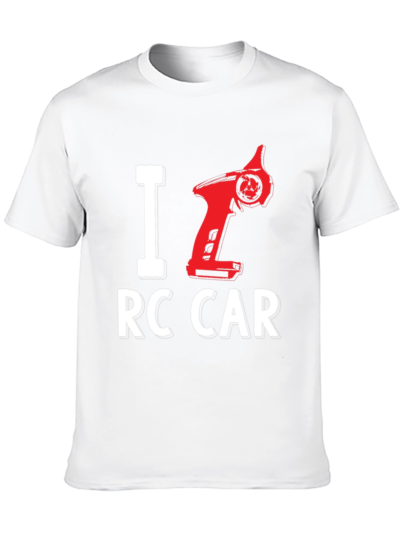 Black I Love RC Car Black T-Shirt view 10