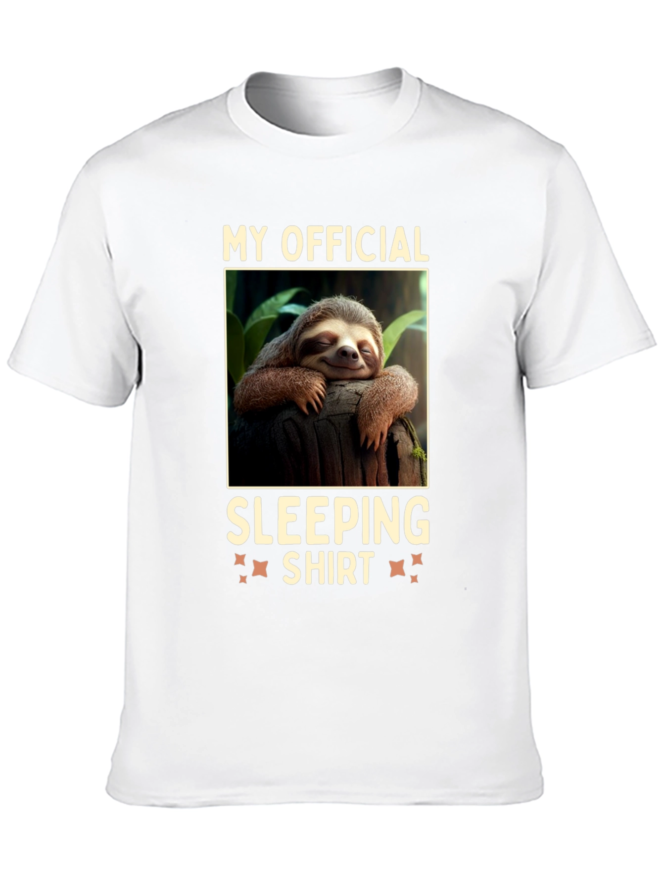 Black My Official Sleeping Shirt Sloth Tee view 10