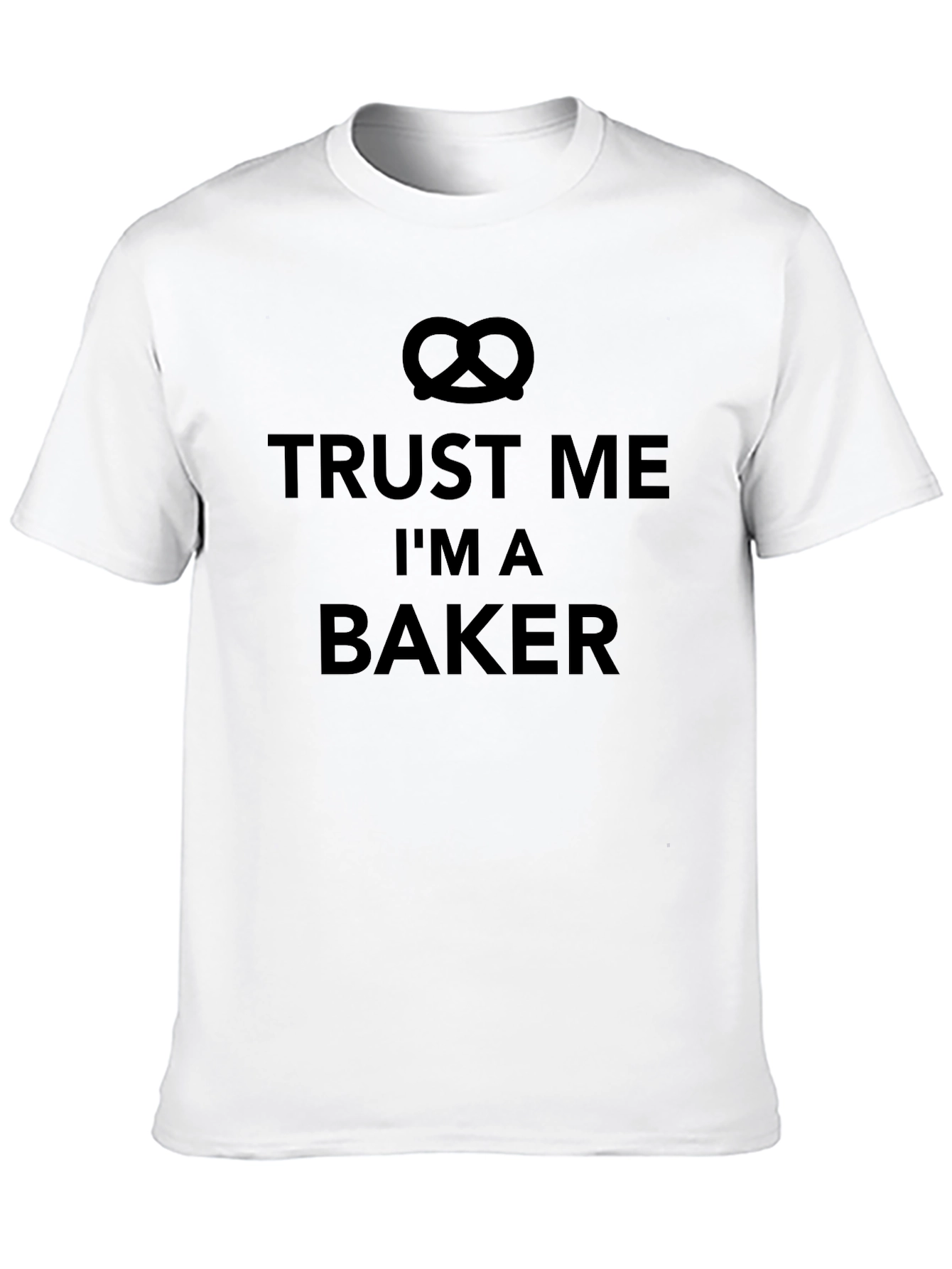 Black Trust Me I'm A Baker T-Shirt - Black view 10