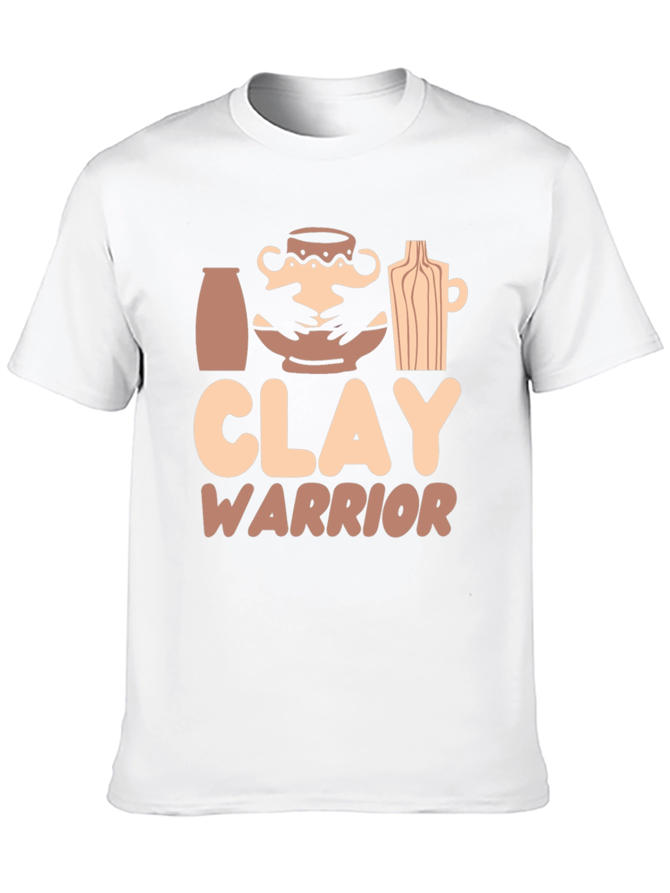 Black Clay Warrior Graphic T-Shirt - Pottery Lover Gift view 10