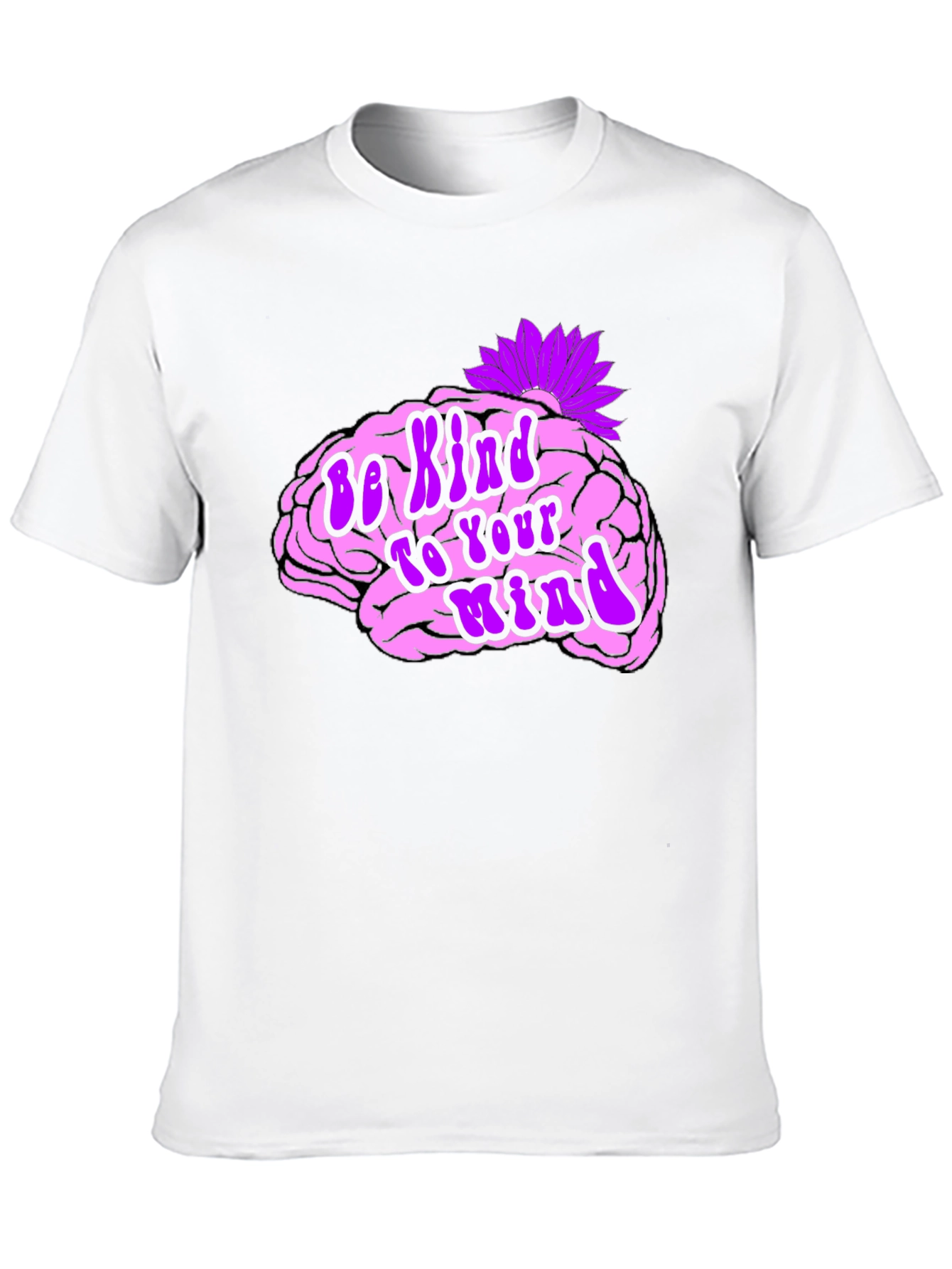 Black Be Kind To Your Mind Black Tee view 10