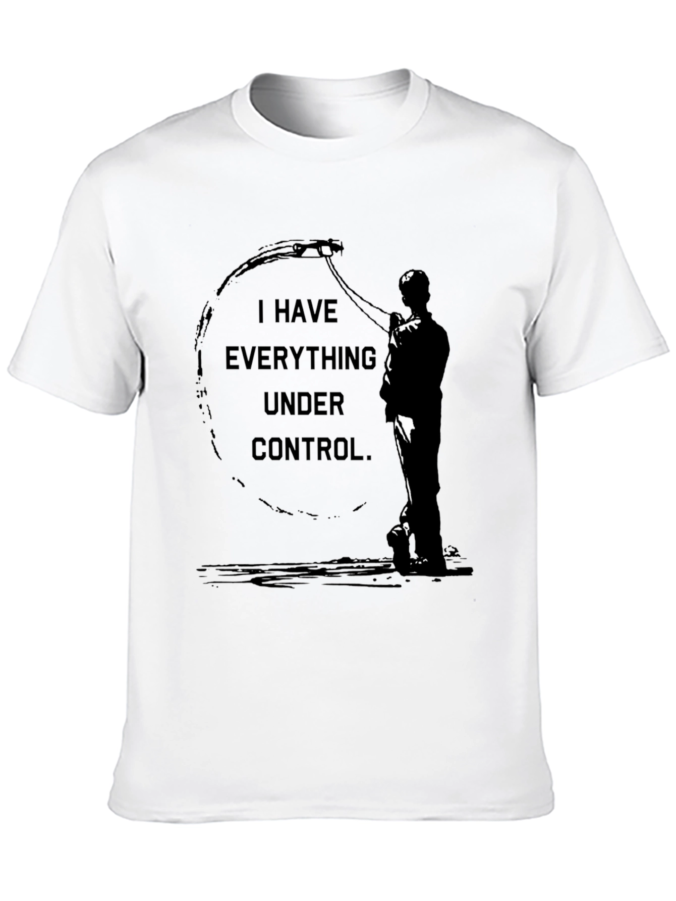 Black Control Graphic T-Shirt view 10
