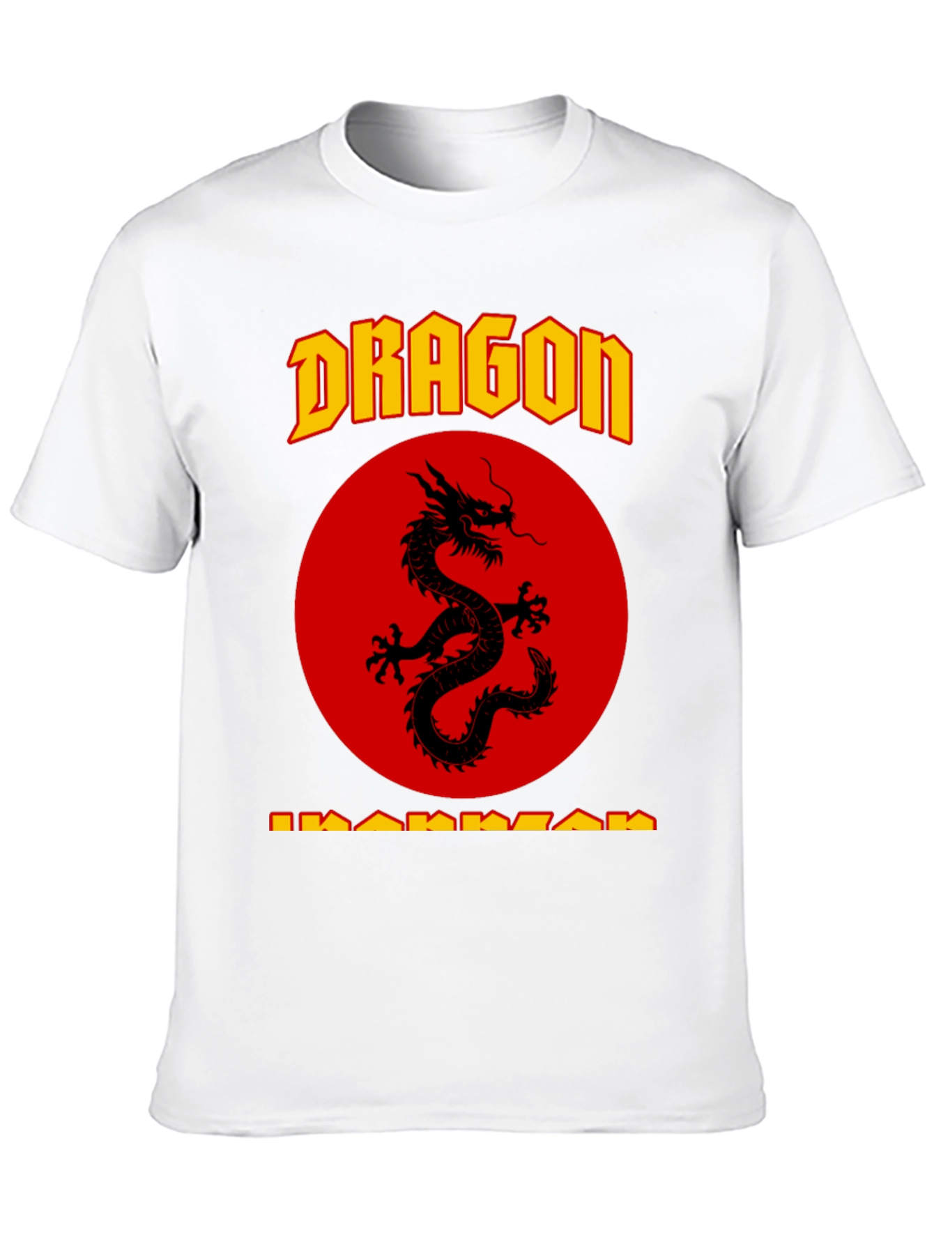 Black Dragon Warrior Graphic T-Shirt - Black view 10