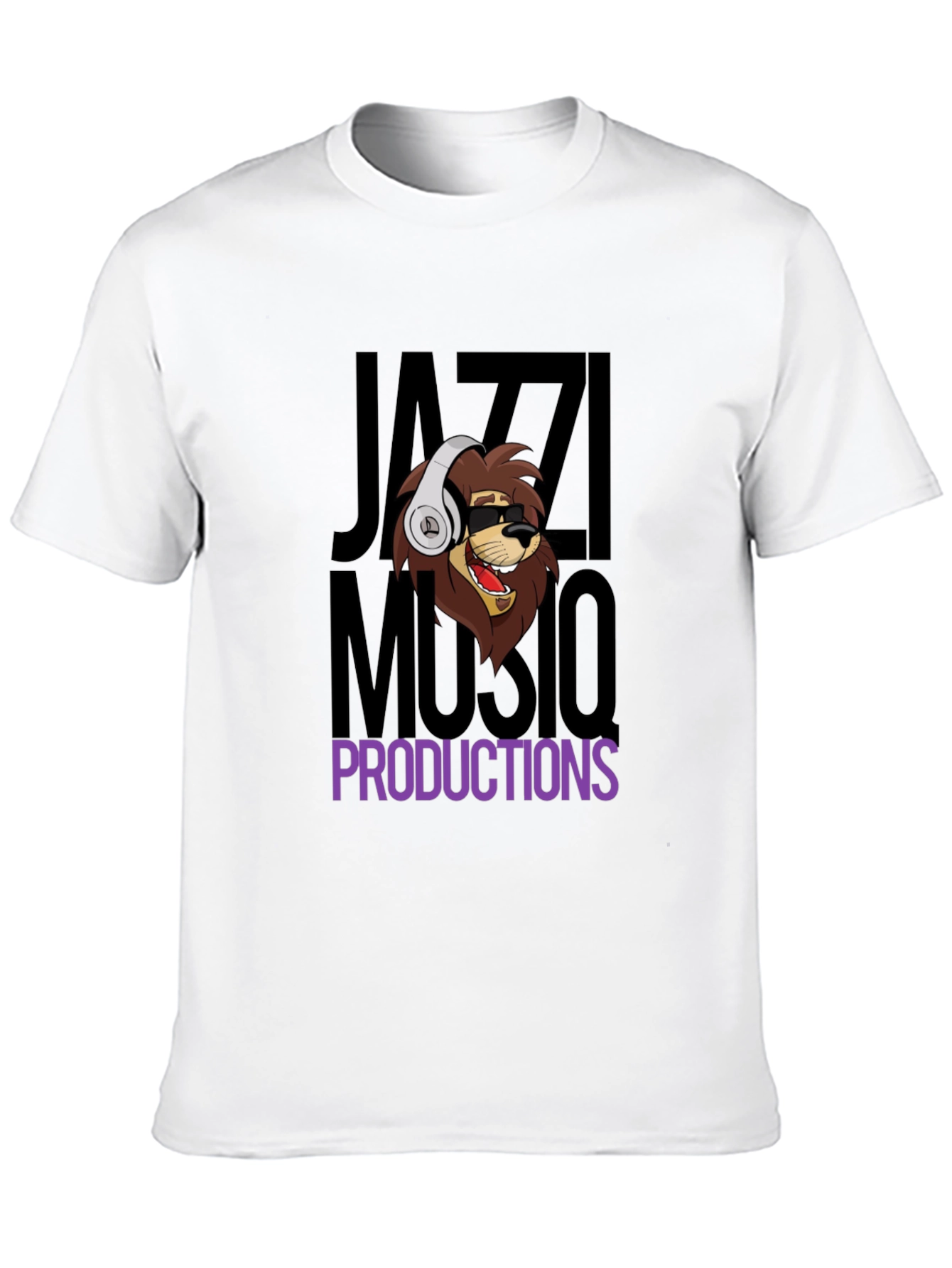 Black Jazz Music Productions Black T-Shirt view 10