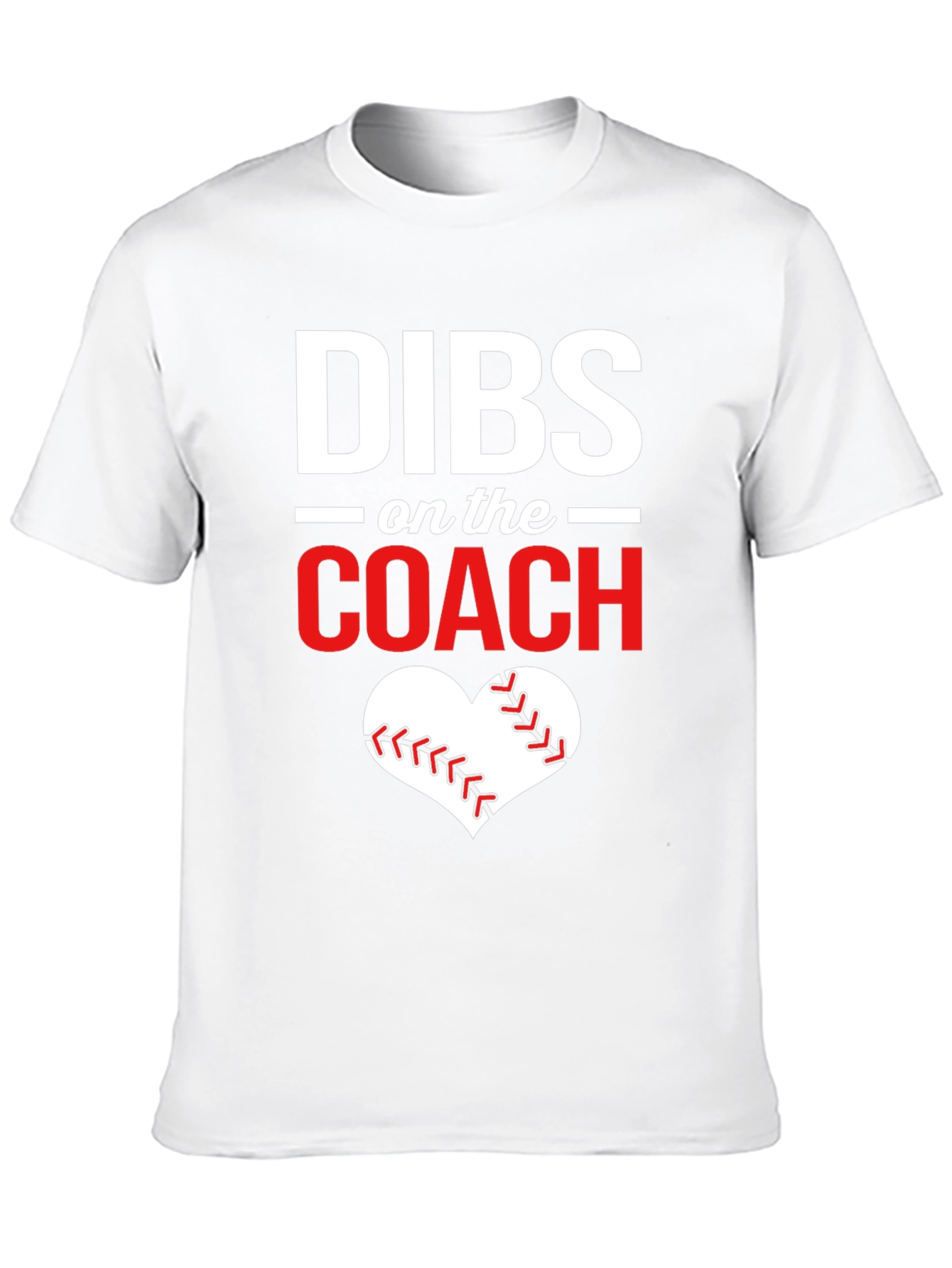 Black Dibs on the Coach Baseball Heart Graphic Tee view 10