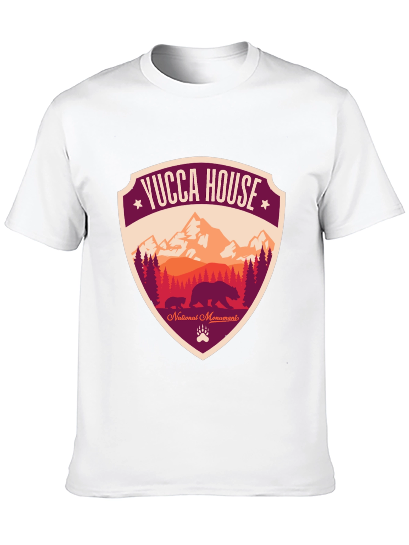 Black Yucca House National Monument T-Shirt view 10