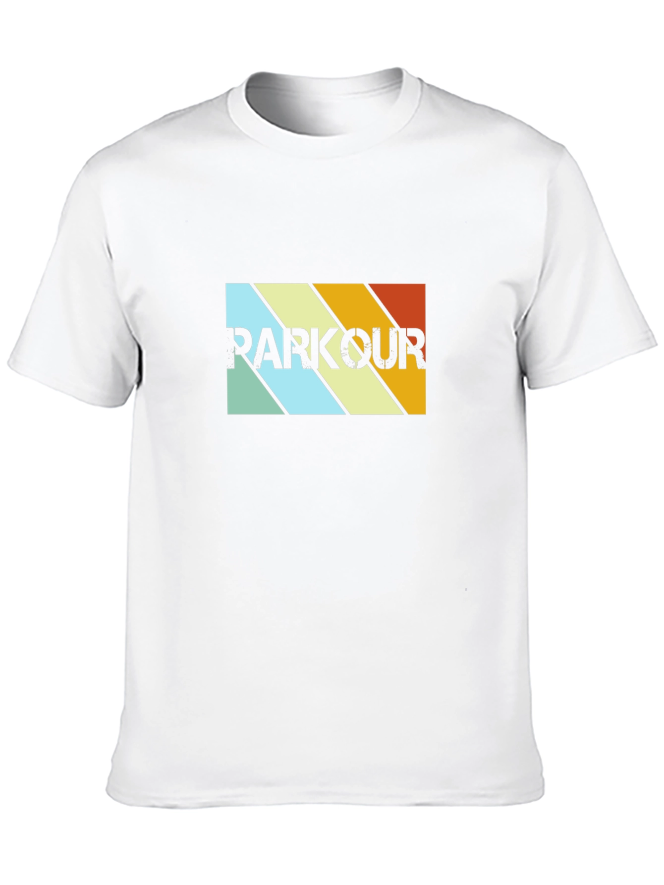 Black Retro Parkour T-Shirt - Urban Sportswear view 10