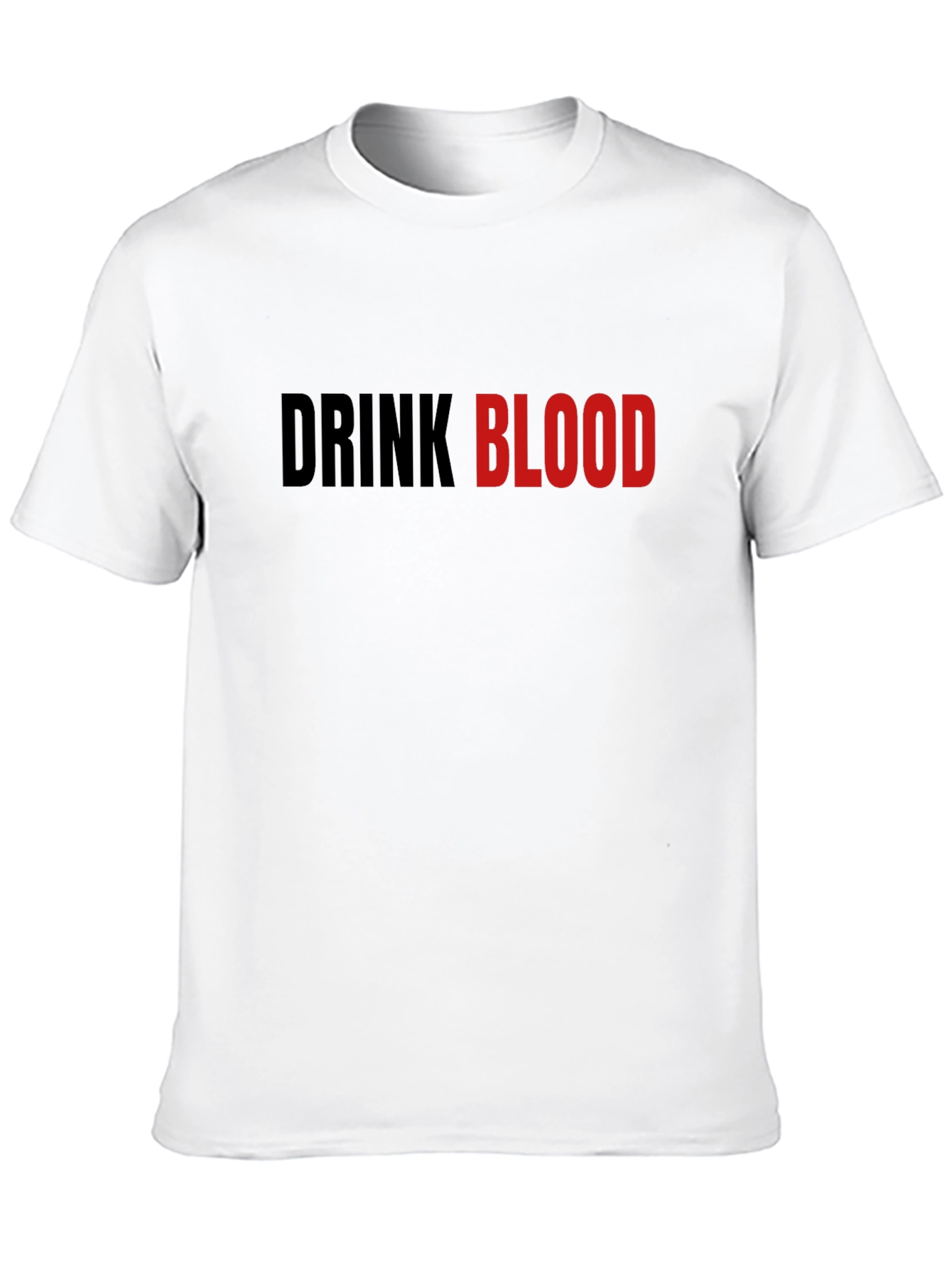 Black Drink Blood Graphic Tee - Edgy Vampire Style view 10