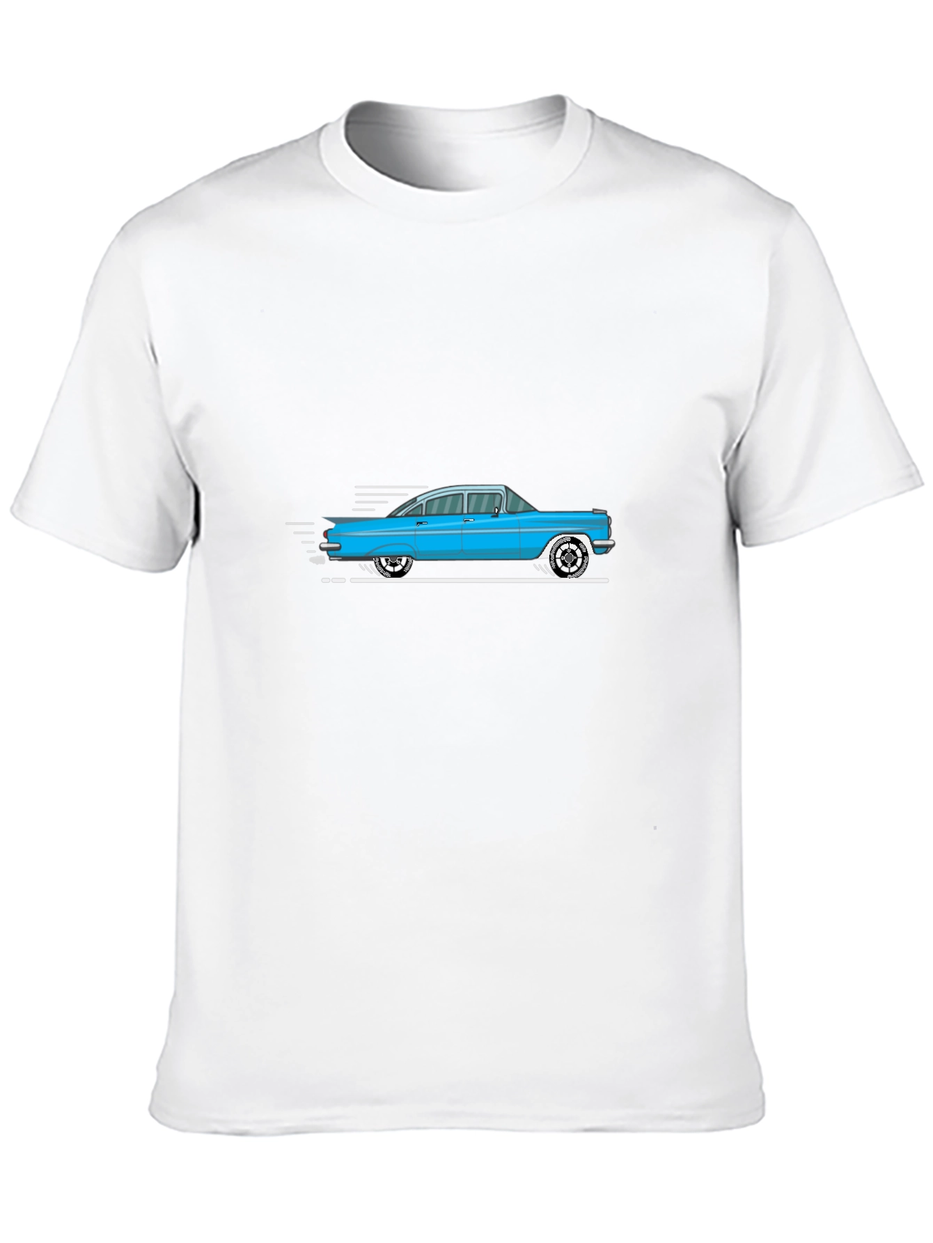 Black Vintage Car Graphic Tee - Classic Cool view 10