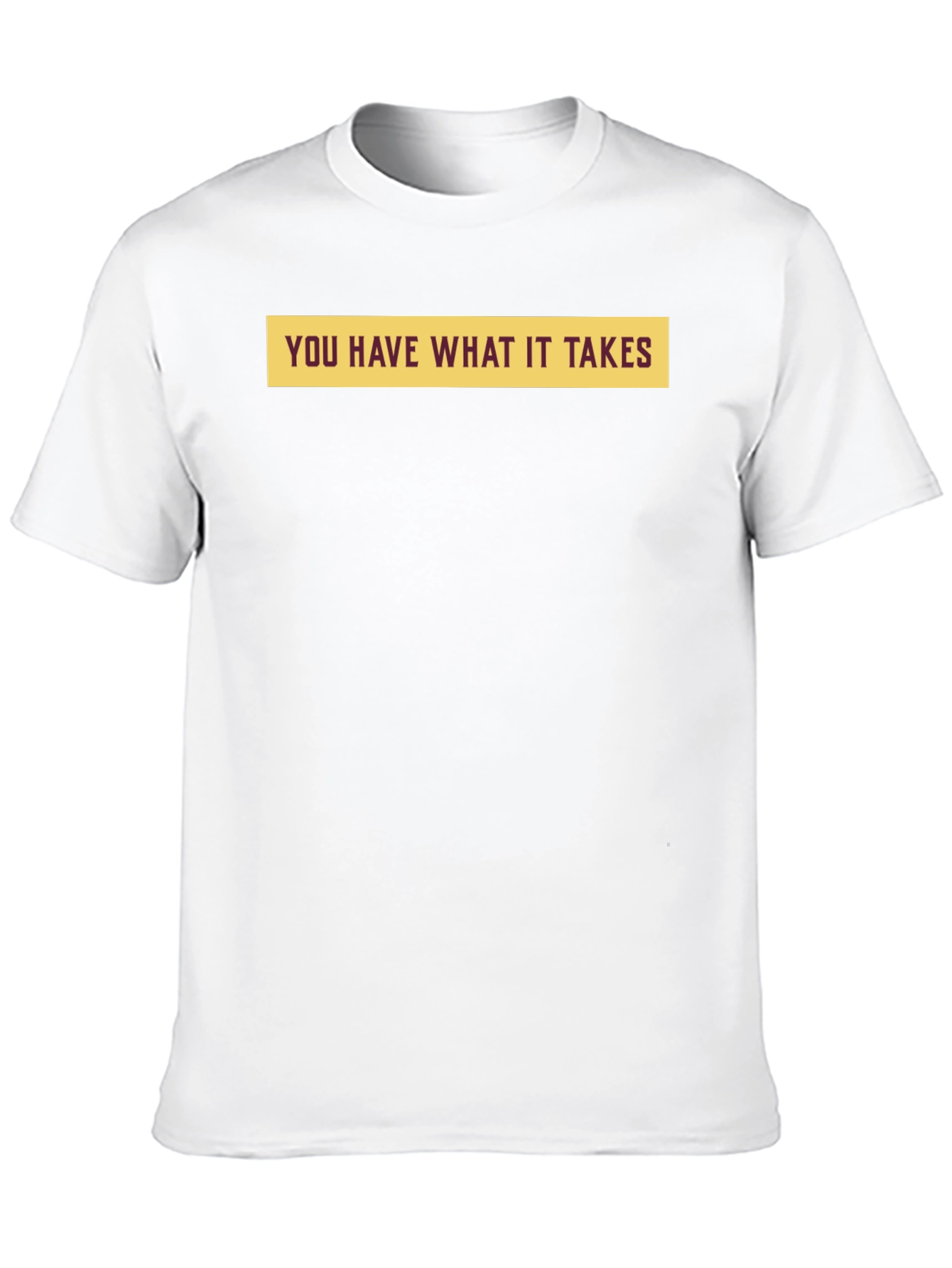 Black Motivational 'You Have What It Takes' Black T-Shirt view 10