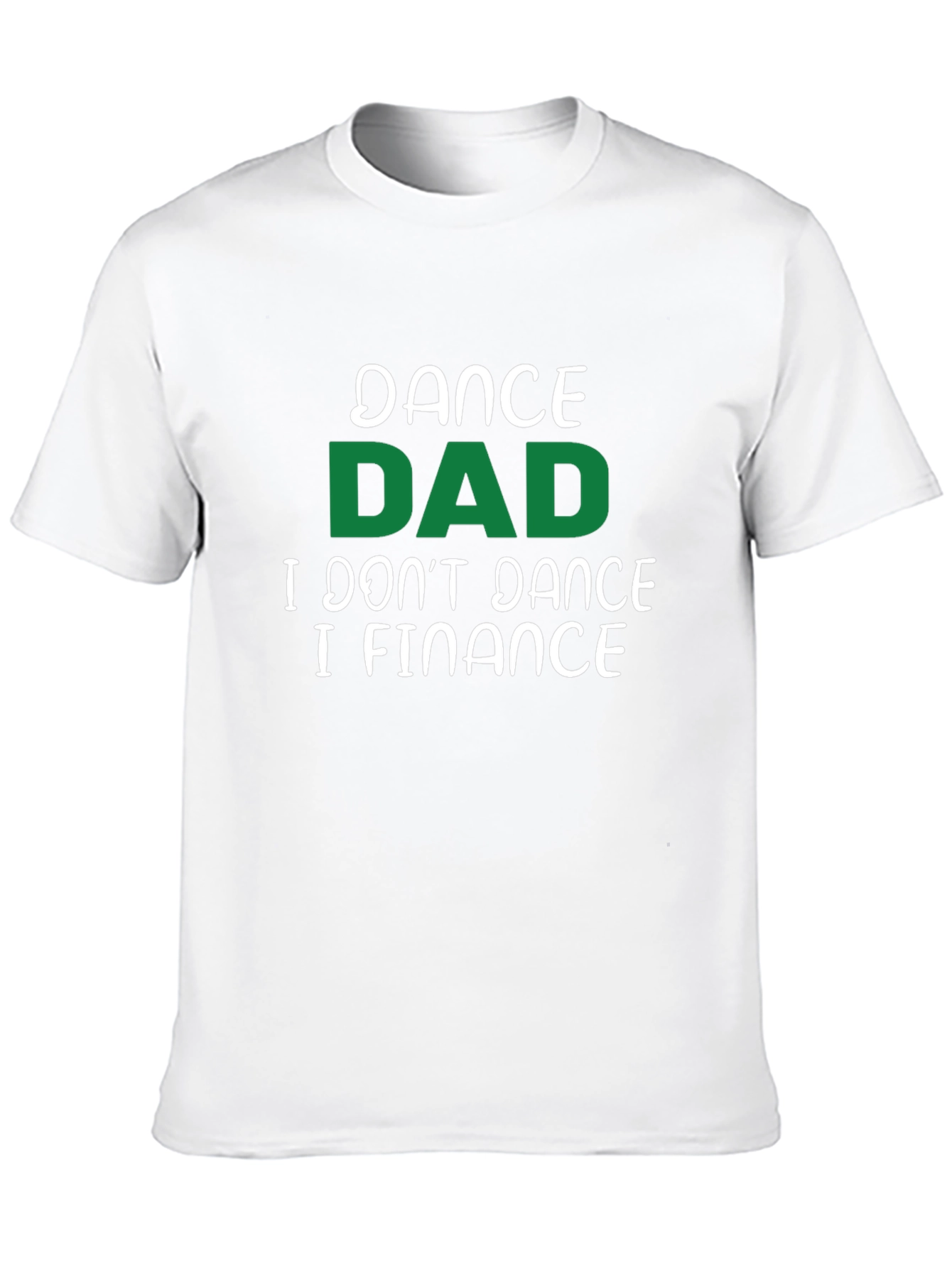 Black Dance Dad Finance T-Shirt view 10