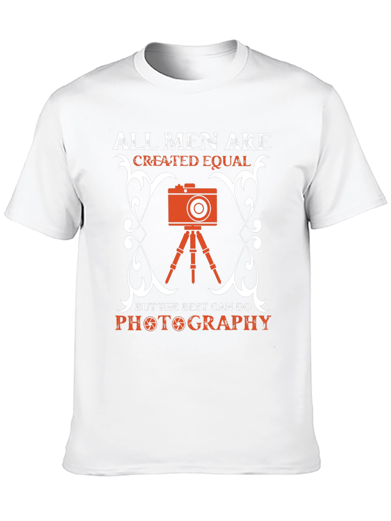 Black Photography Lover T-Shirt - All Men Created Equal view 10