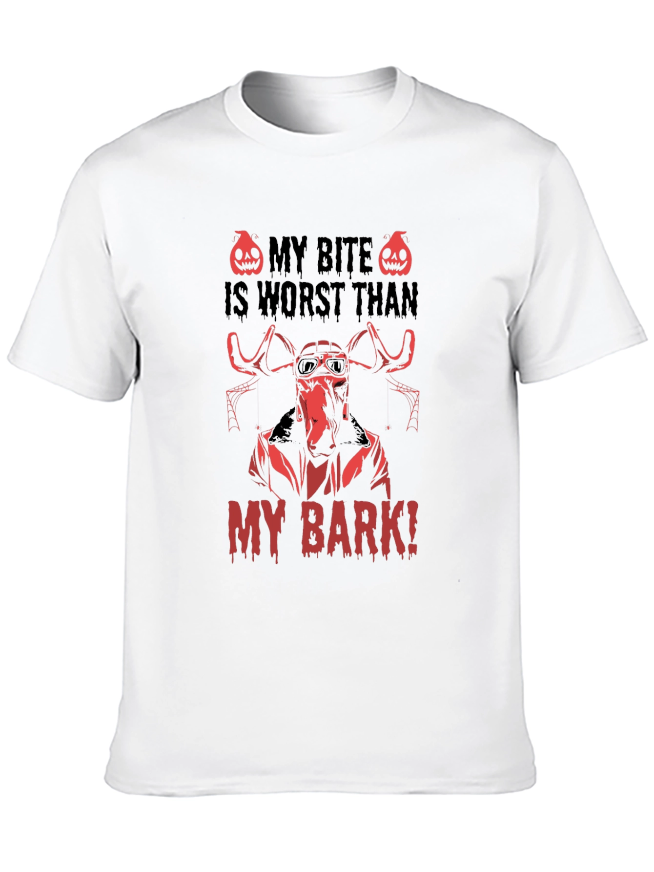 Black My Bite Is Worst Than My Bark T-Shirt view 10
